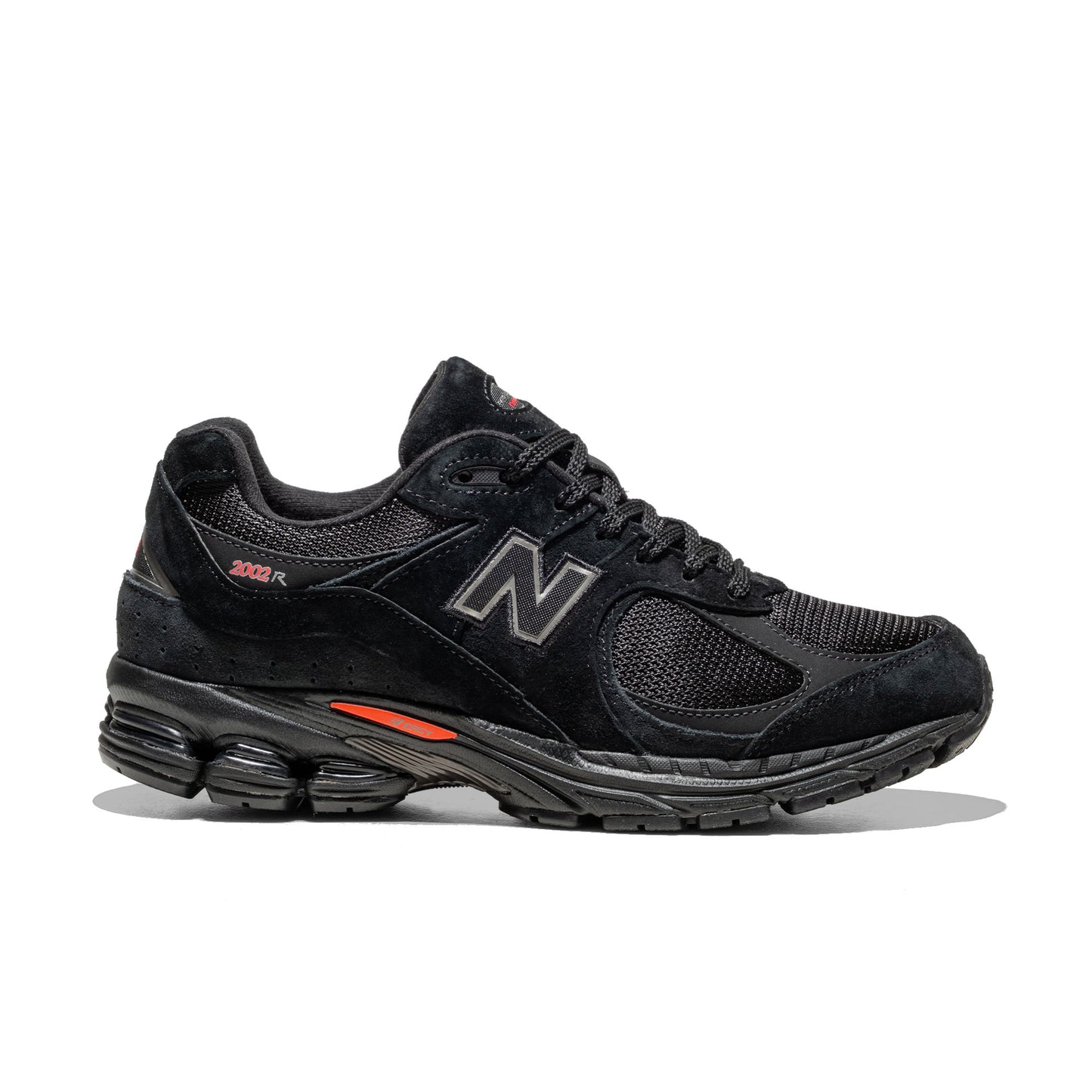 New Balance 2002R Black/Urgent Red - U2002RG