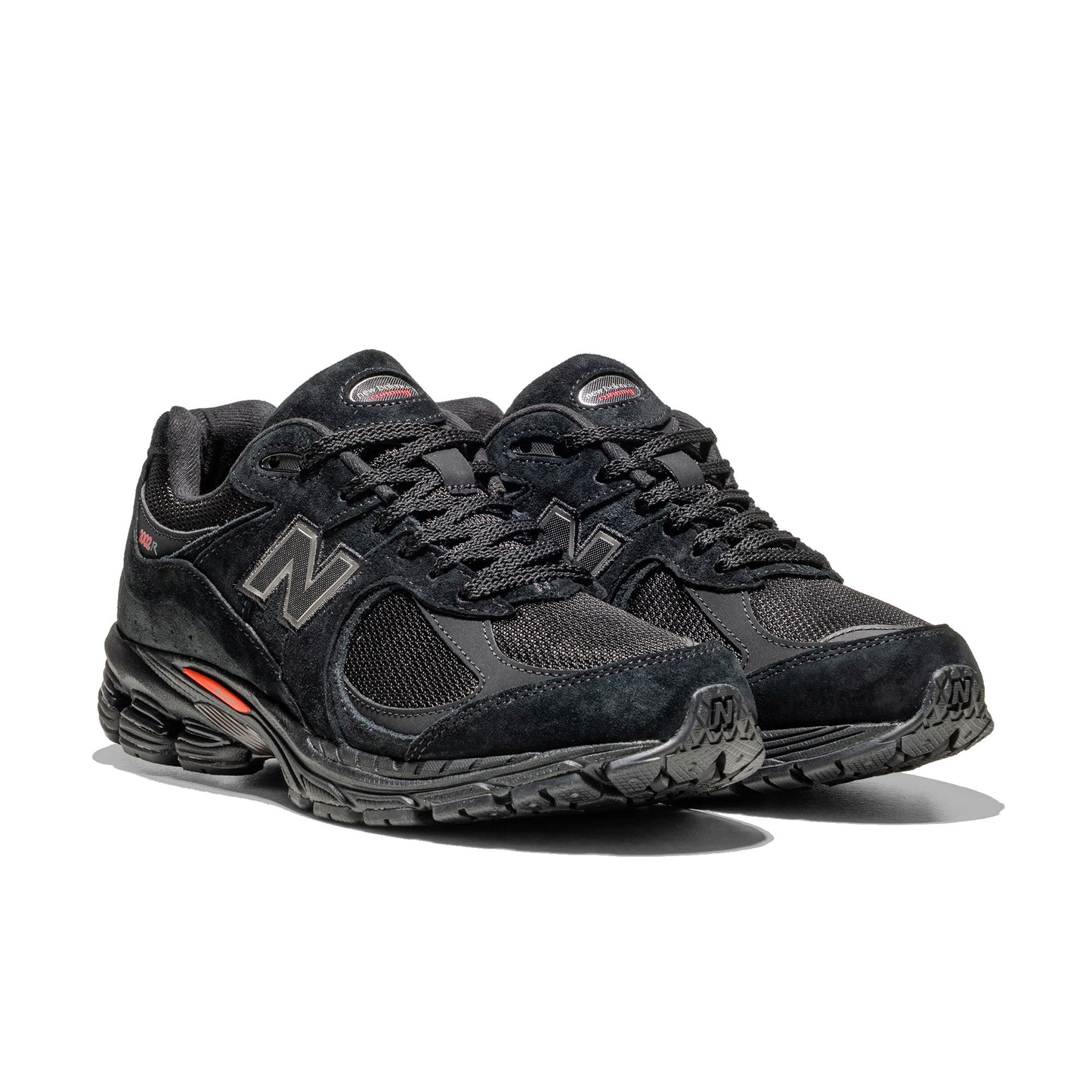 New Balance 2002R Black/Urgent Red - U2002RG