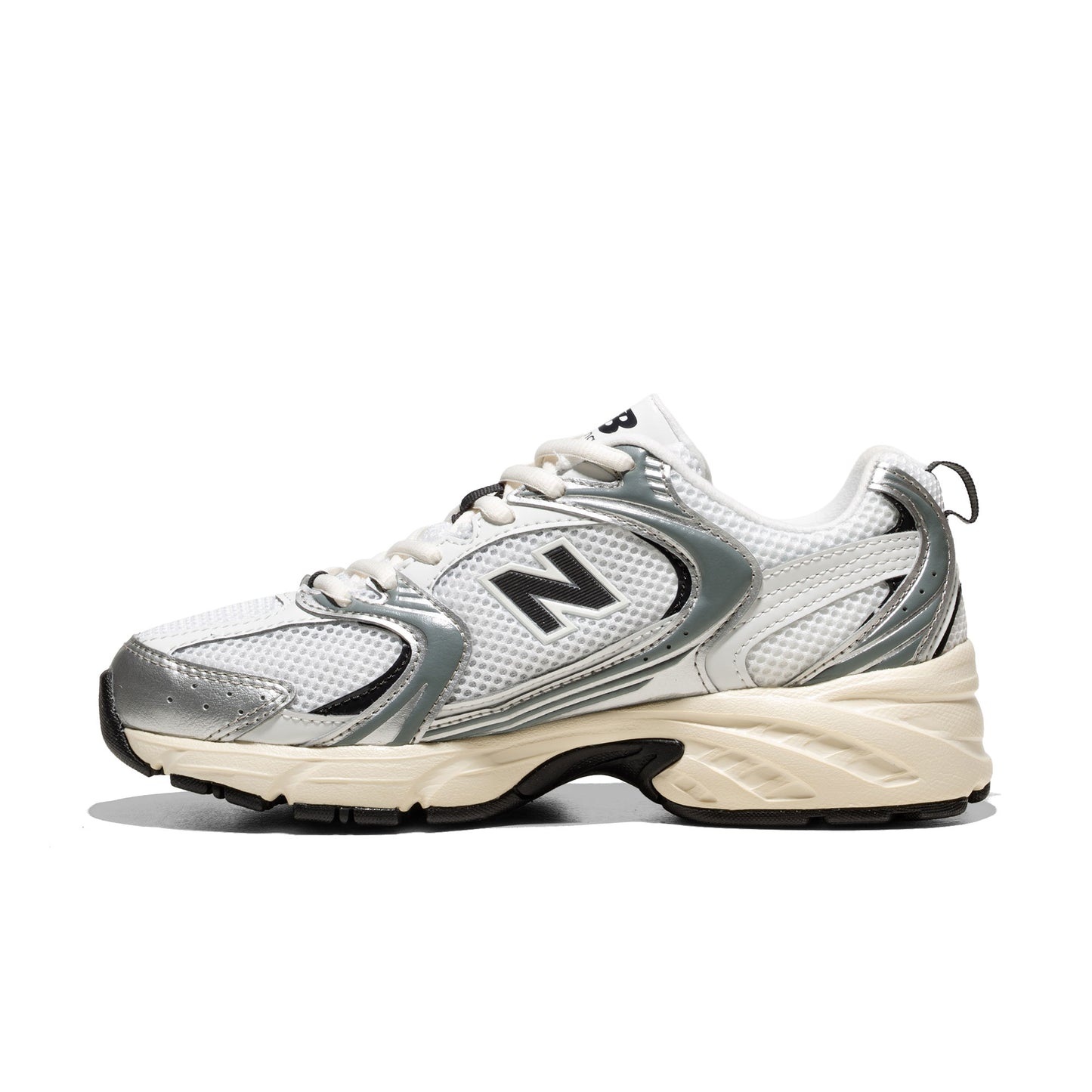 New Balance 530 Silver Metallic/Black Cement - U530ESA