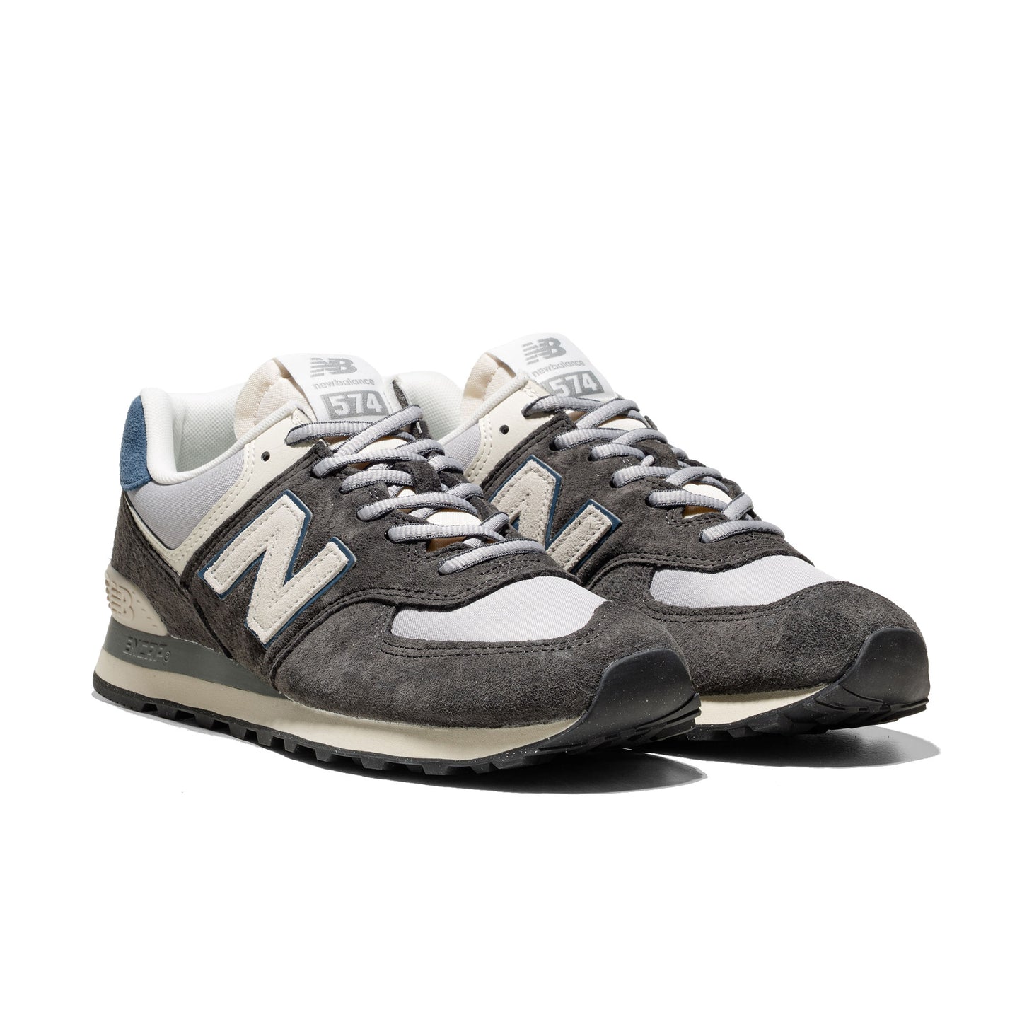 New Balance 574 Black Cement/Rain Cloud - U574NVE