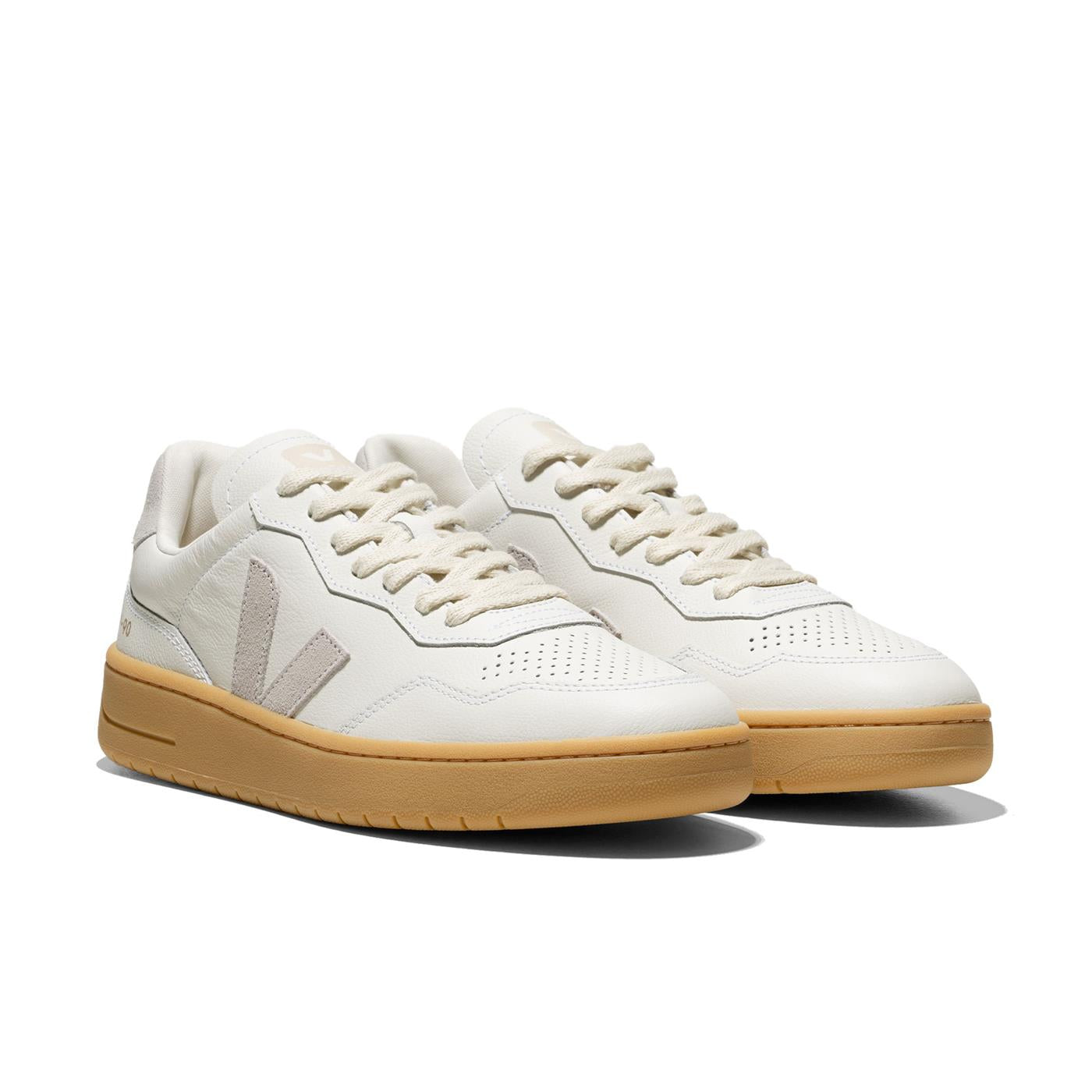 Veja V-90 O.T. Leather White/Light Grey/Natural - VD2003893