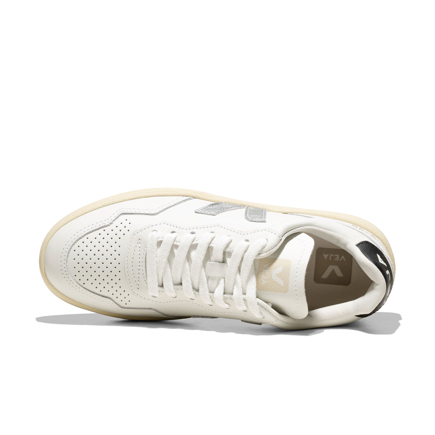 Veja V-90 O.T. Leather White/Silver/Black - VD2020910