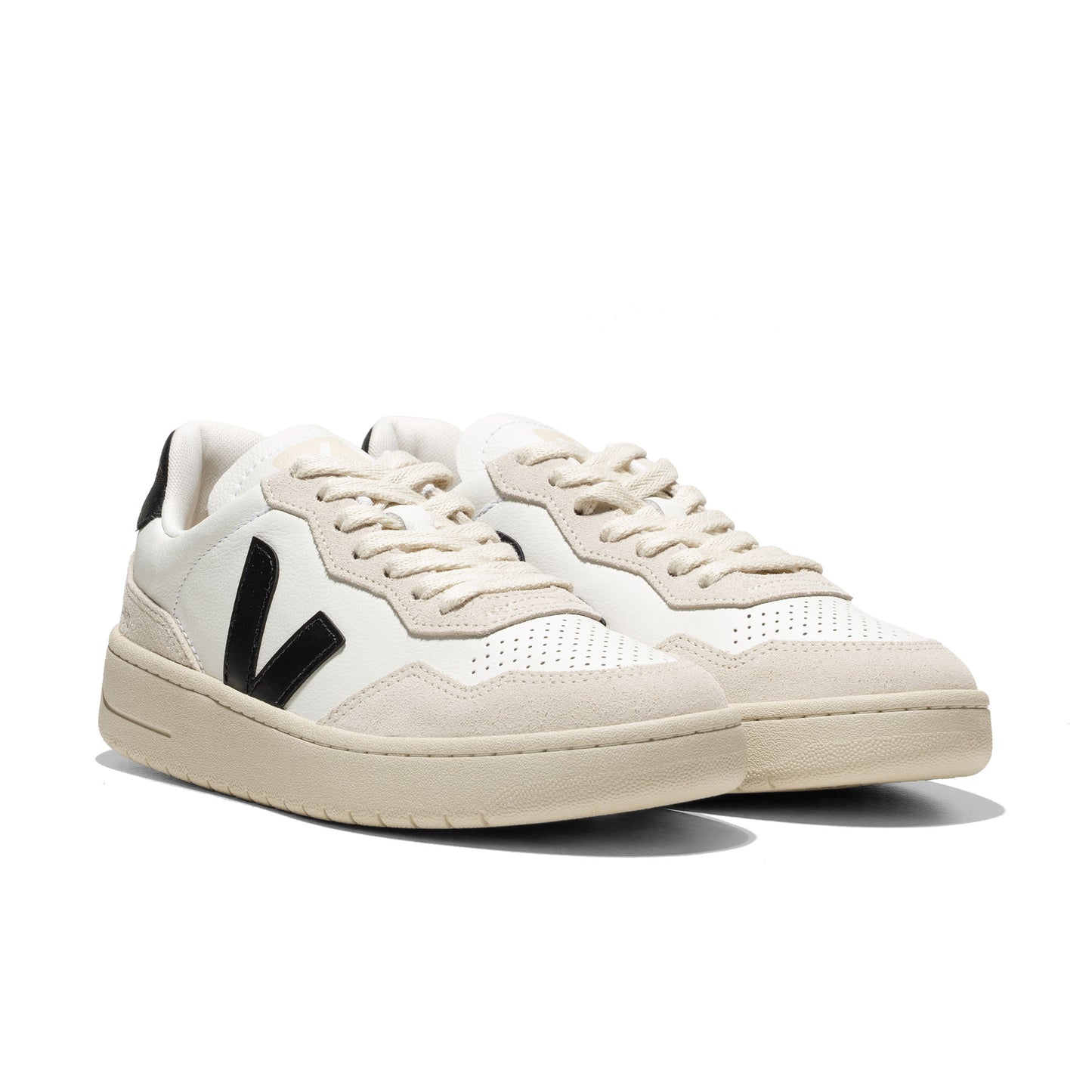 Veja V-90 O.T. Leather White/Black - VD2021061
