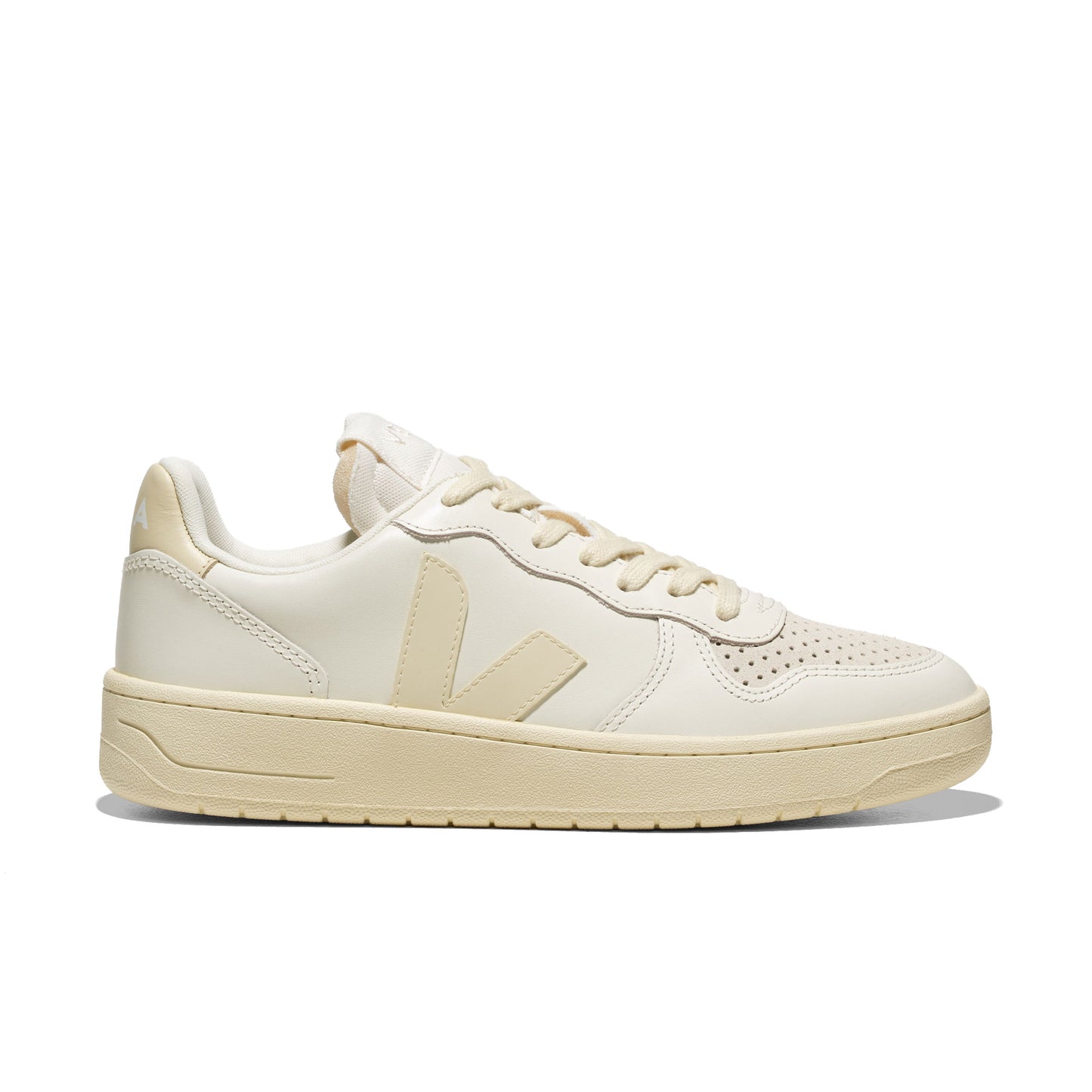Veja Volley V-10 Leather Pure/Calcaire - VI0220498