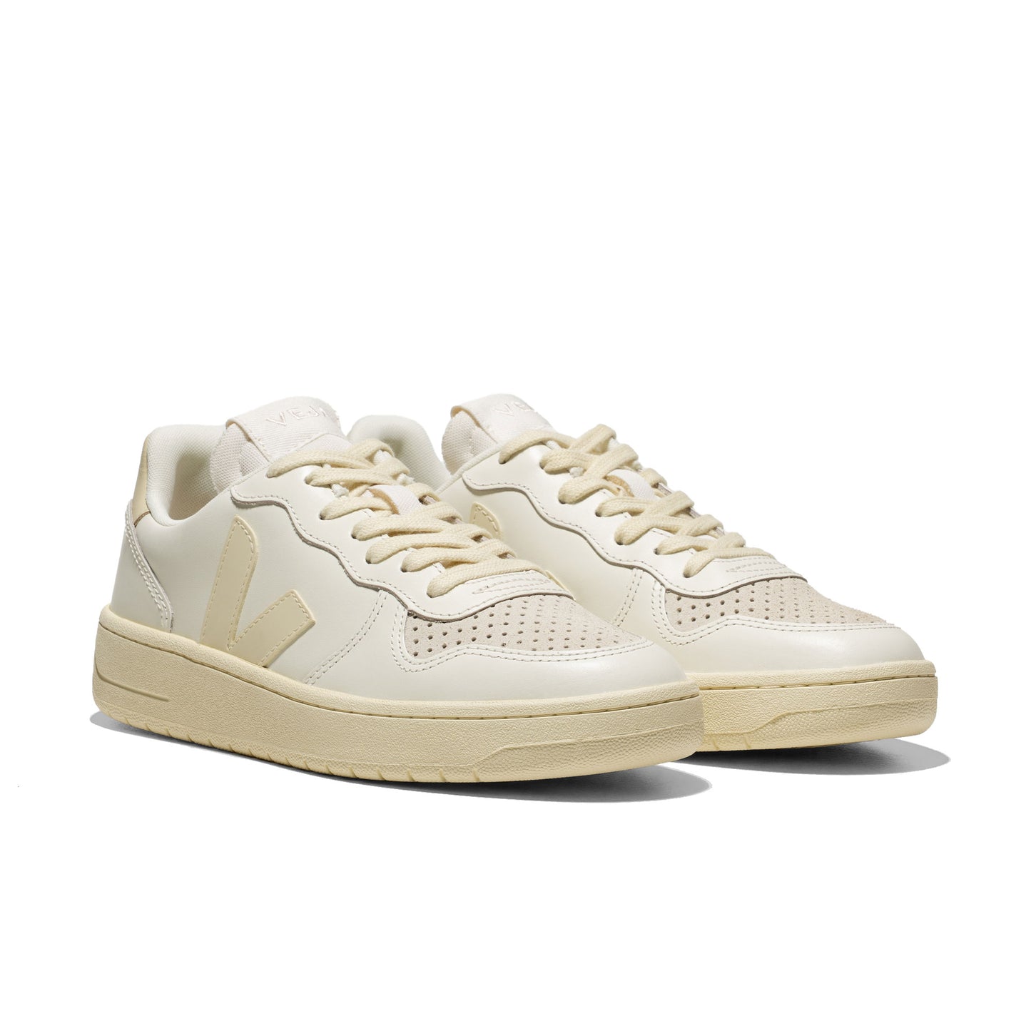 Veja Volley V-10 Leather Pure/Calcaire - VI0220498