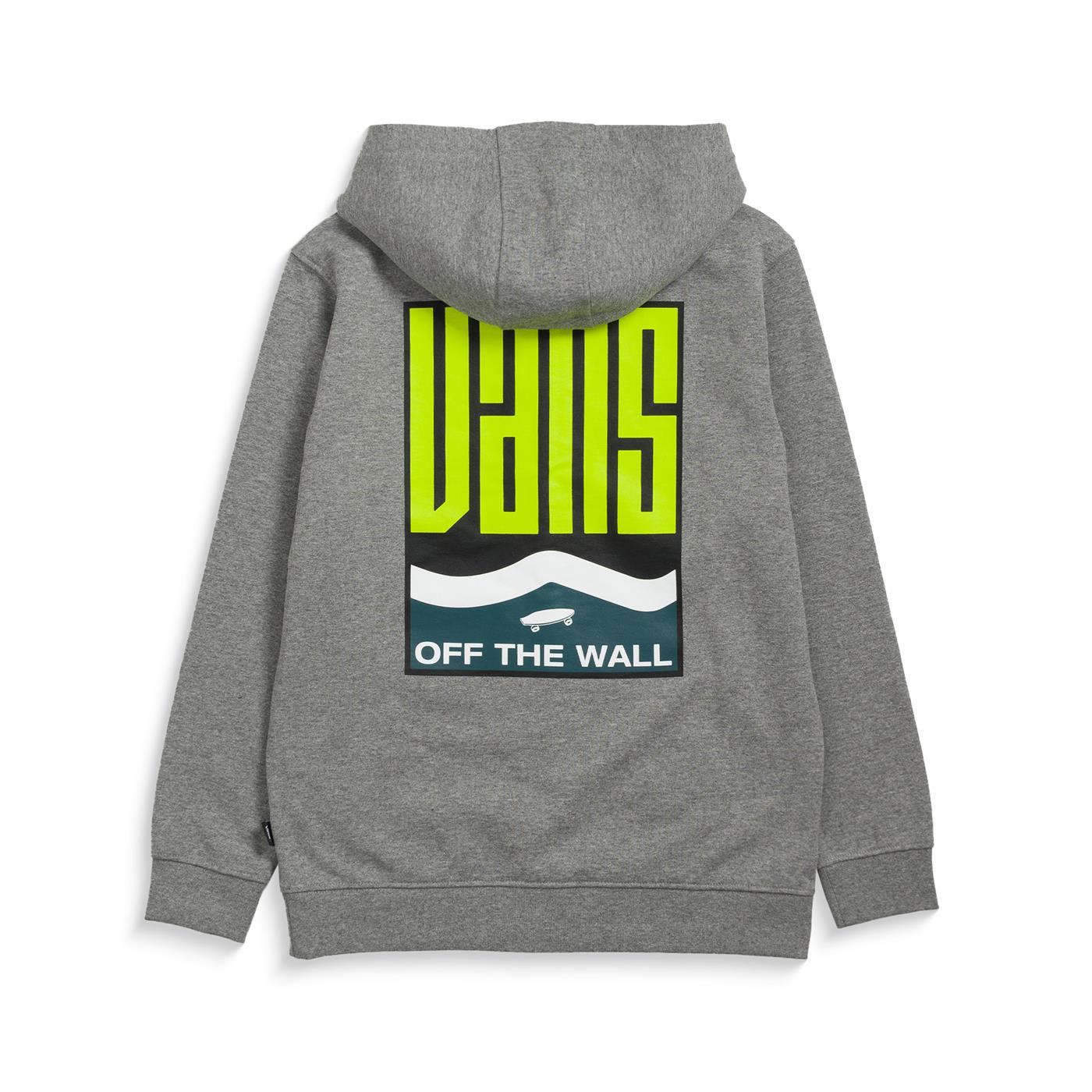 Vans Boys FZ Hoodie Dark Grey Heather - VN00002702F1