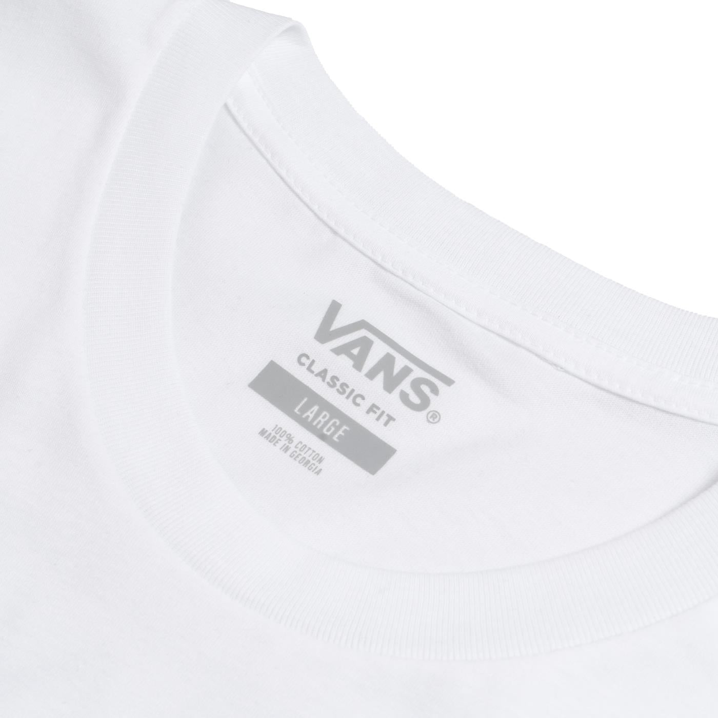 Vans Full Patch Back SS Tee White/Black - VN0000F8YB21