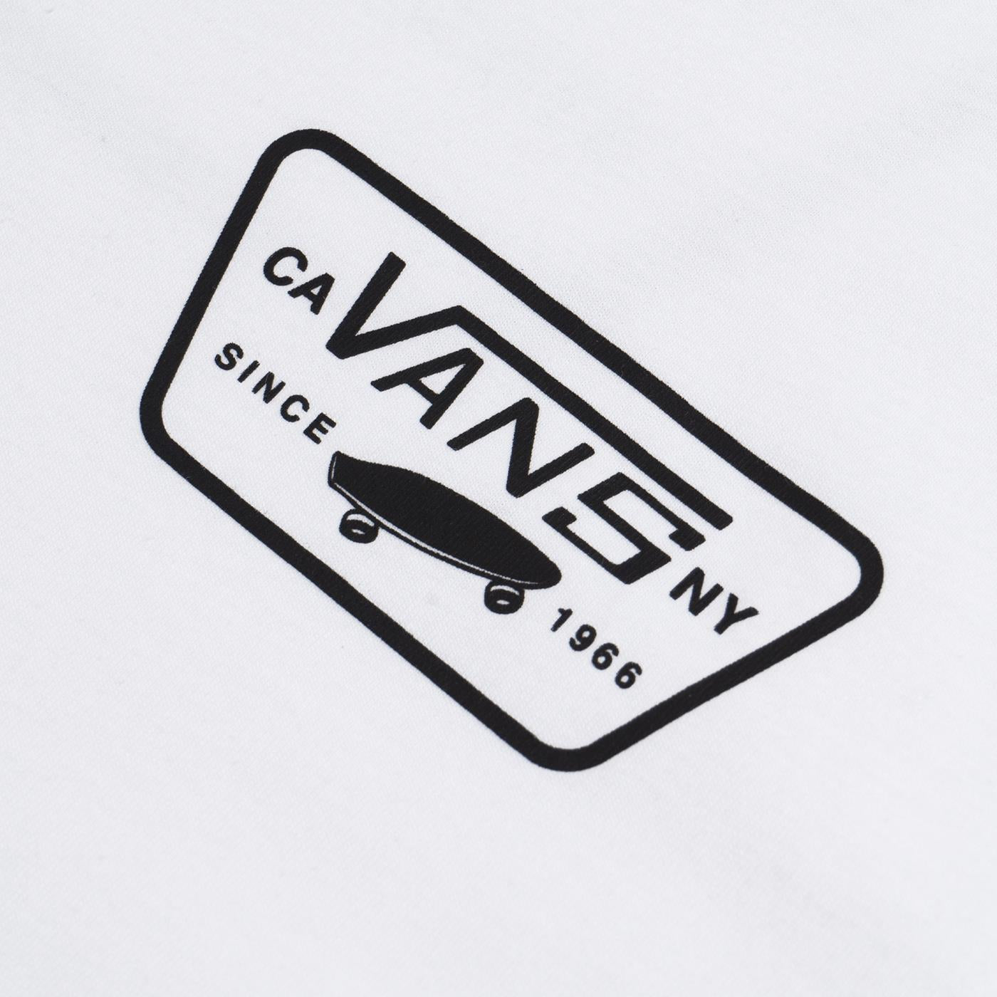 Vans Full Patch Back SS Tee White/Black - VN0000F8YB21