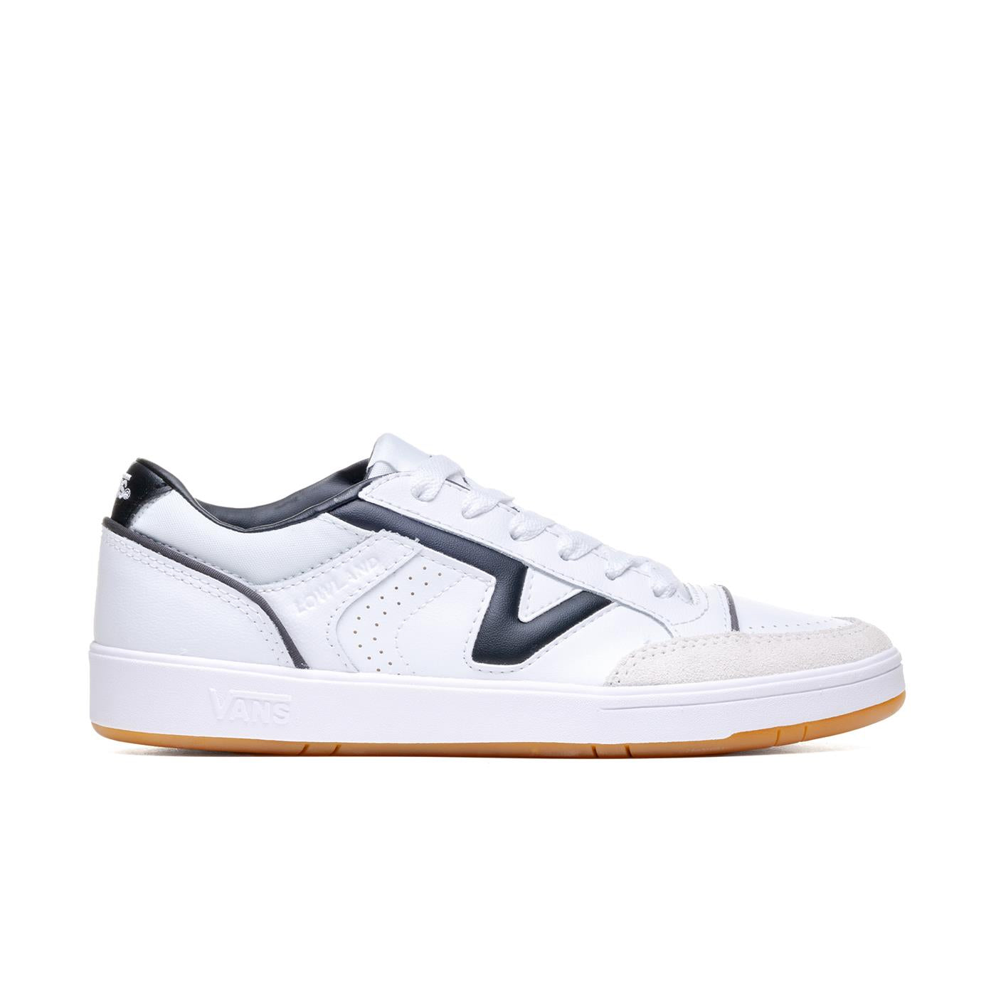 Vans Lowland CC Jmp R Court True White/Black - VN0007P2TWB1