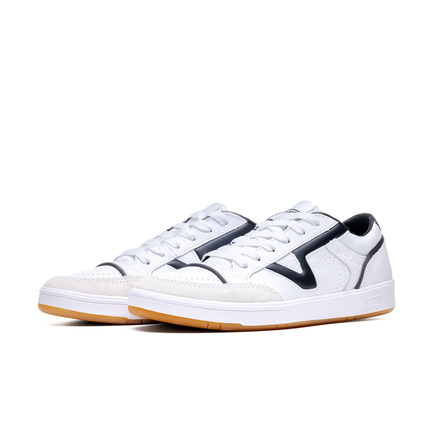 Vans Lowland CC Jmp R Court True White/Black - VN0007P2TWB1