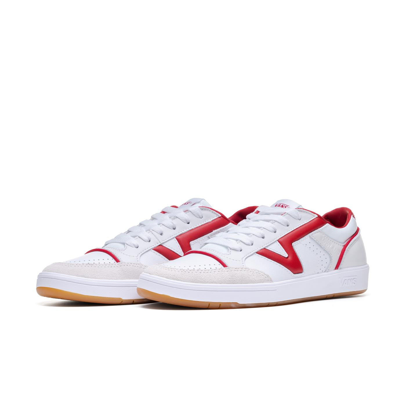 Vans Lowland CC Jmp R Court Red/White - VN0007P2Y521