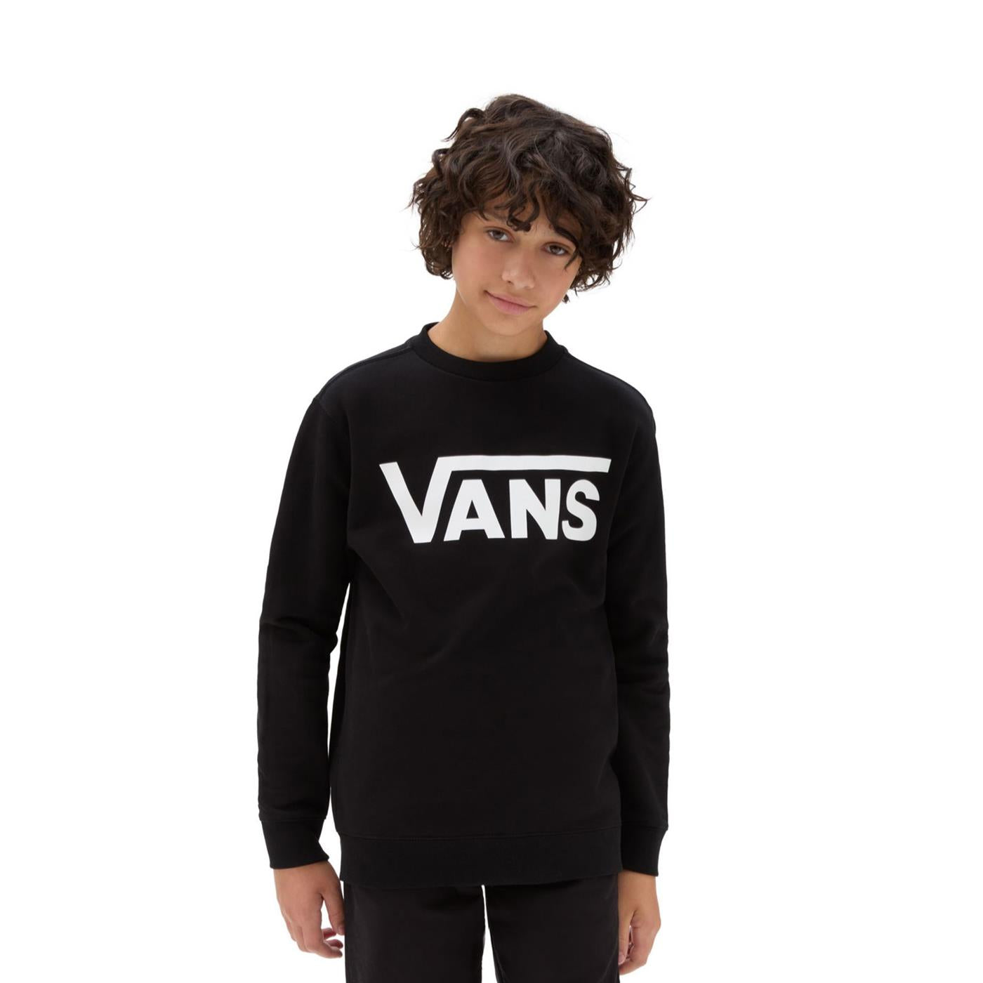 Vans Boys Classic Crew Black - VN0008CABLK1