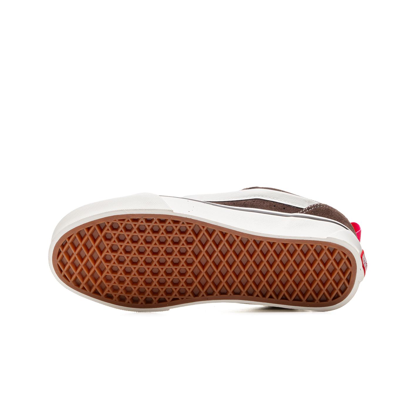 Vans Knu Skool Retro Color Brown/True White - VN0009QCBF21