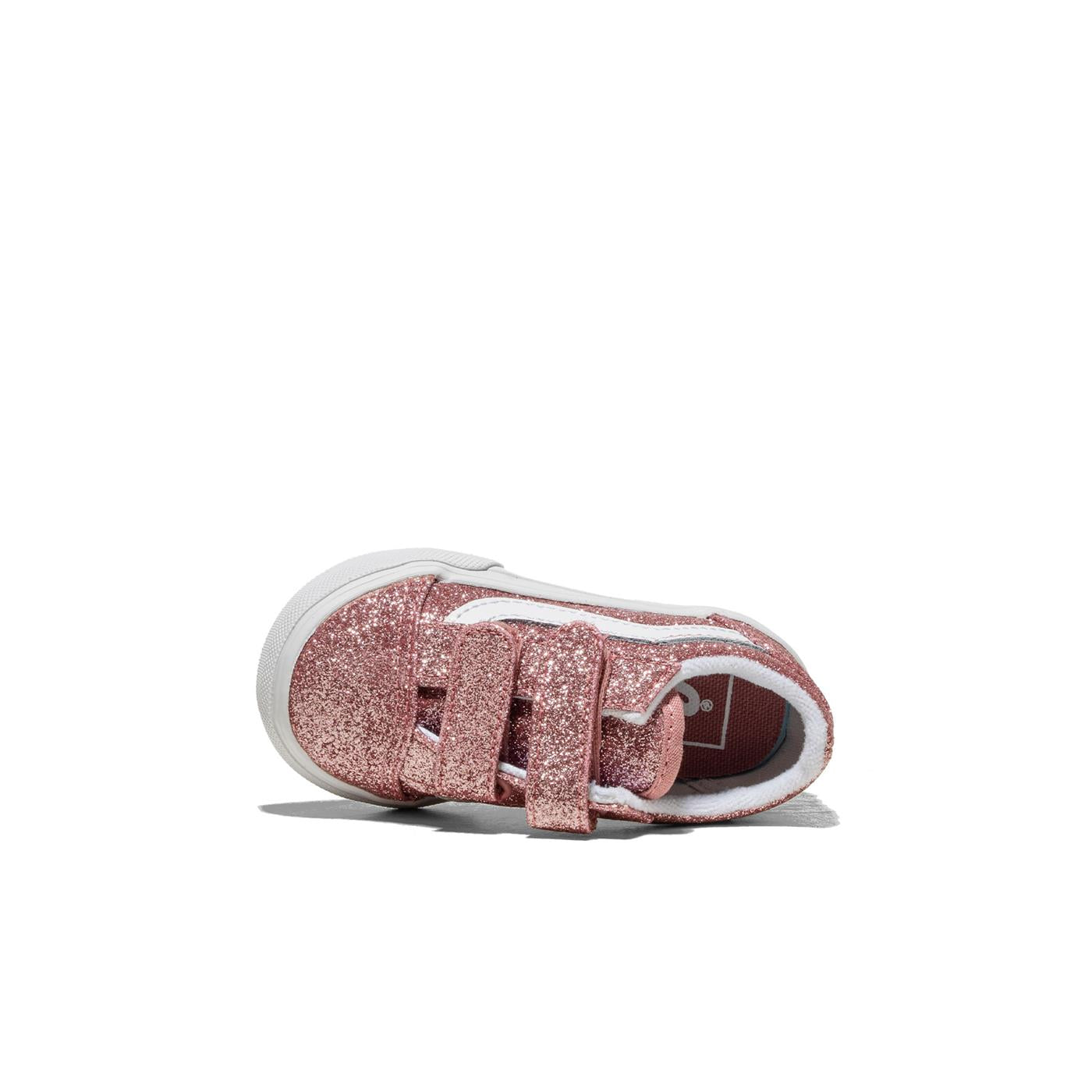 Vans Old Skool V Glitter Rose Gold - VN0009RCFSL1