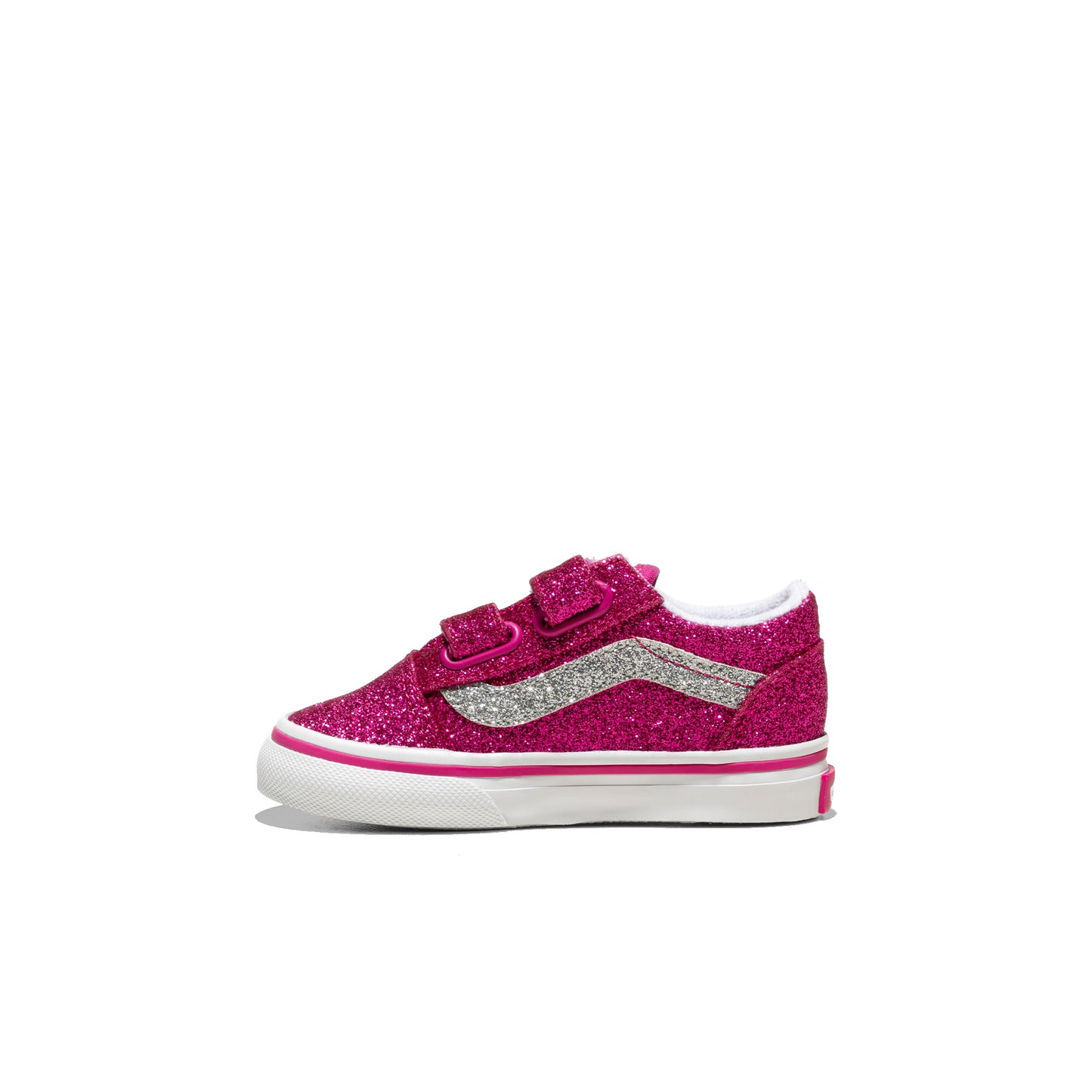 Vans Old Skool V Glitter Raspberry Rose - VN000CTGYLZ1
