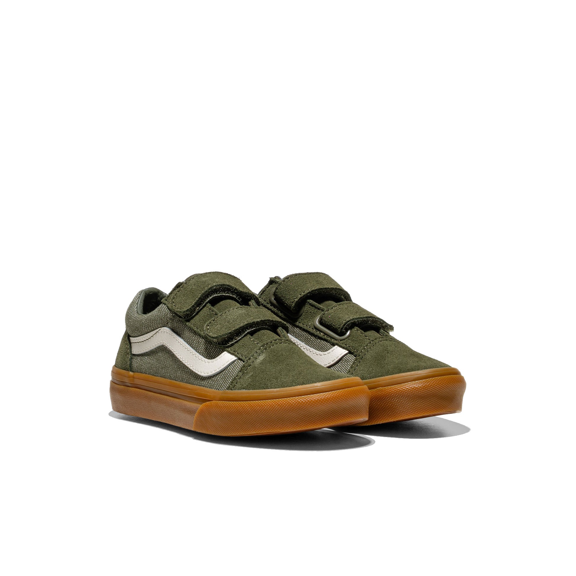 Vans Old Skool V Denim Green  - VN000CYAGRN1