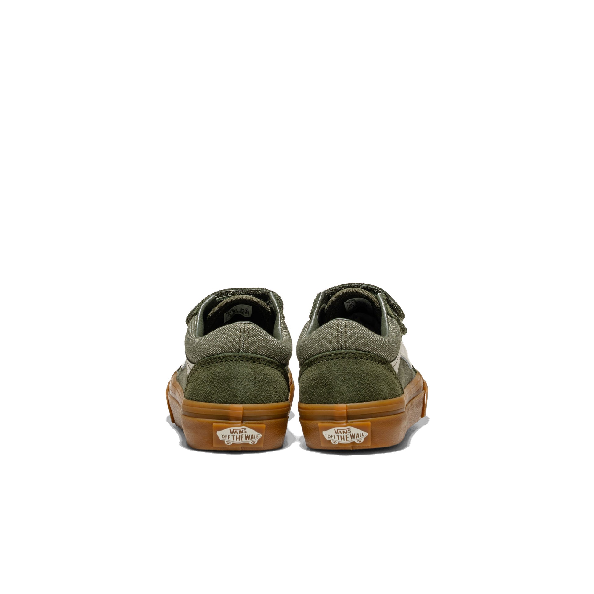 Vans Old Skool V Denim Green  - VN000CYAGRN1