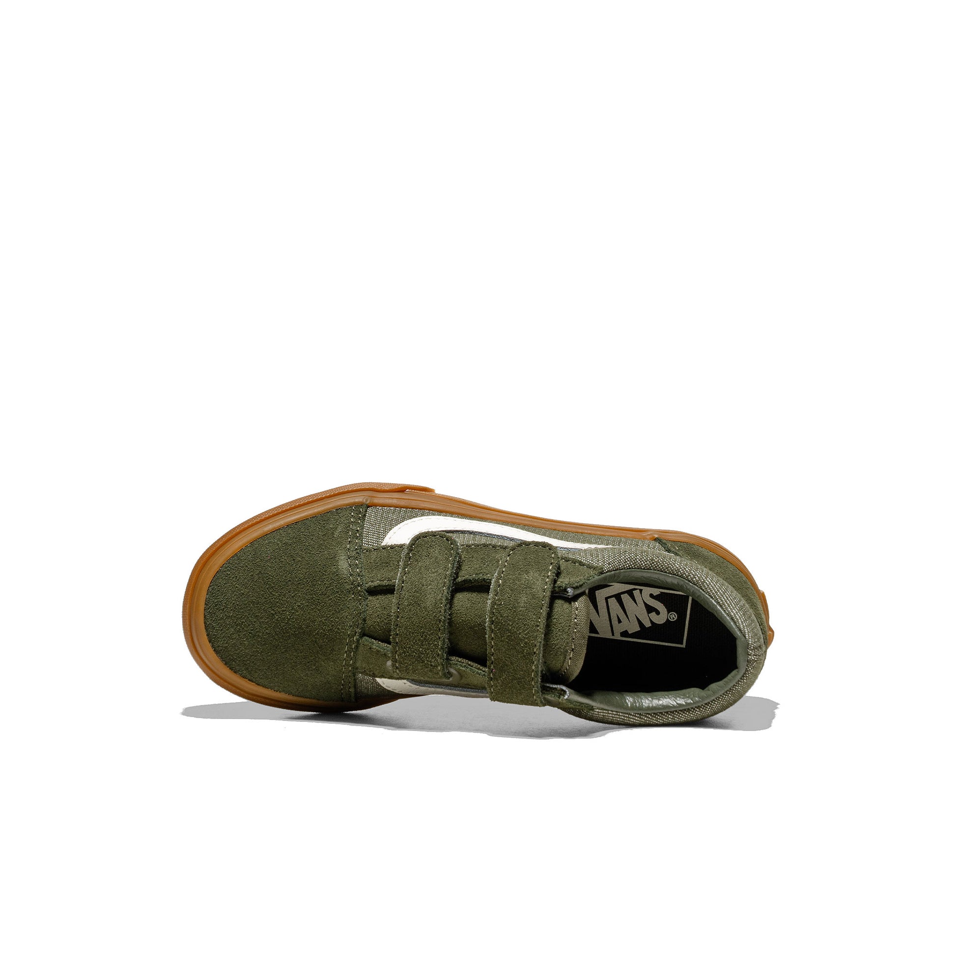 Vans Old Skool V Denim Green  - VN000CYAGRN1