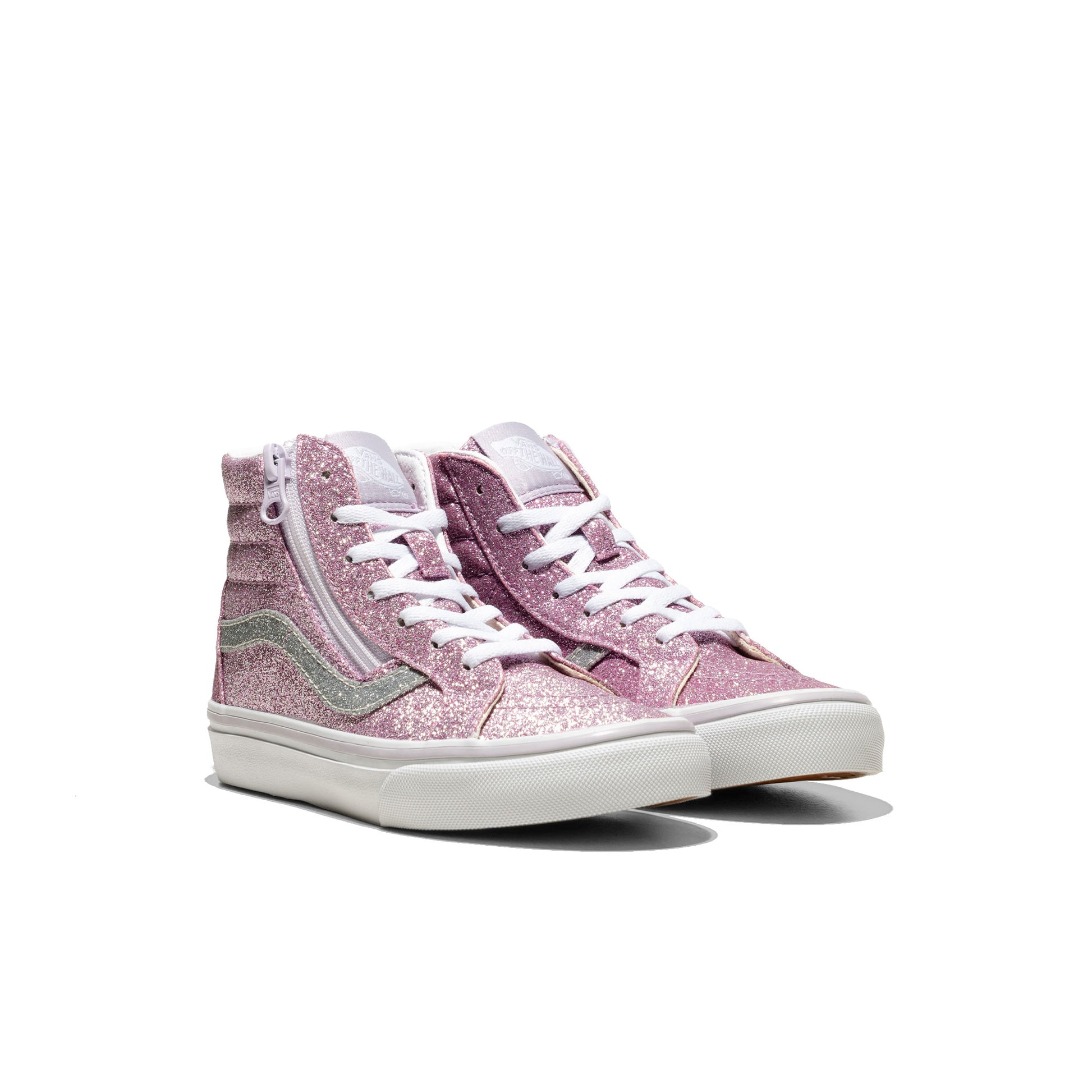 Vans SK8-Hi Reissue Side Zip Glitter Lilac Mist Purple  - VN000CYEEMY1