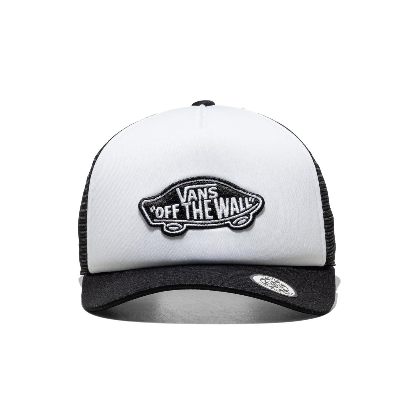 Vans Boys Classic Patch Curved Bill Trucker Black/White - VN000EY0Y281