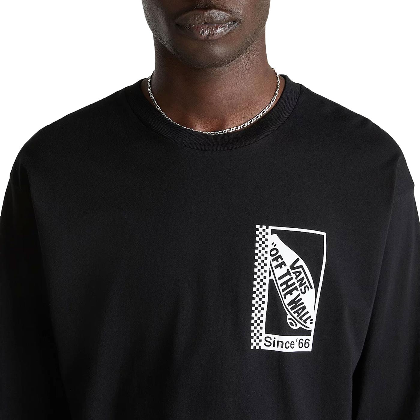 Vans Tech Box LS Tee Black - VN000G5VBLK1