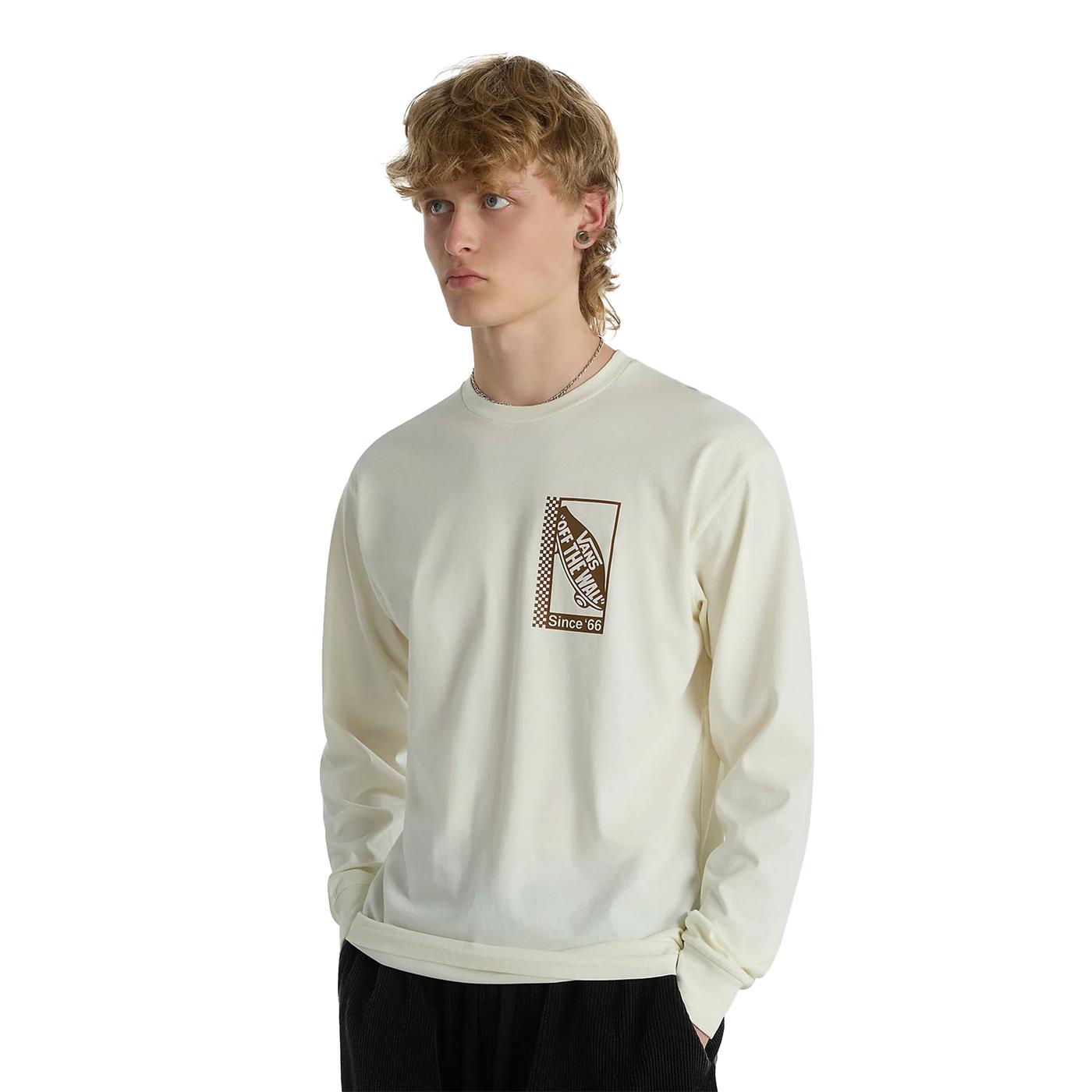 Vans Tech Box LS Tee Marshmallow - VN000G5VFS81