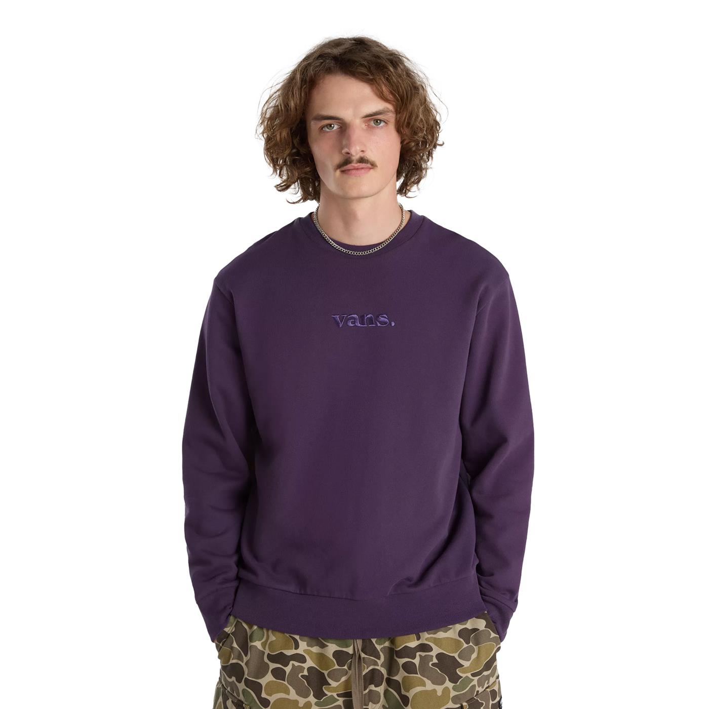 Vans Essential Relaxed Crew Gothic Grape - VN000H9111E1