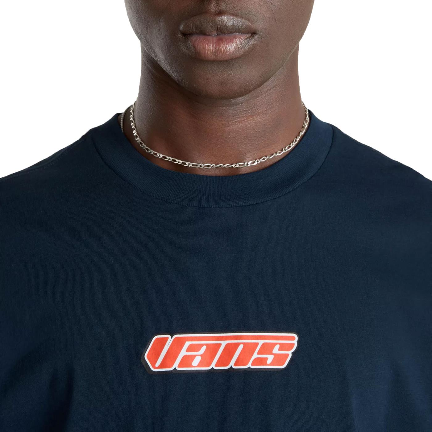 Vans Retro V SS Tee Navy - VN000HFZNVY1