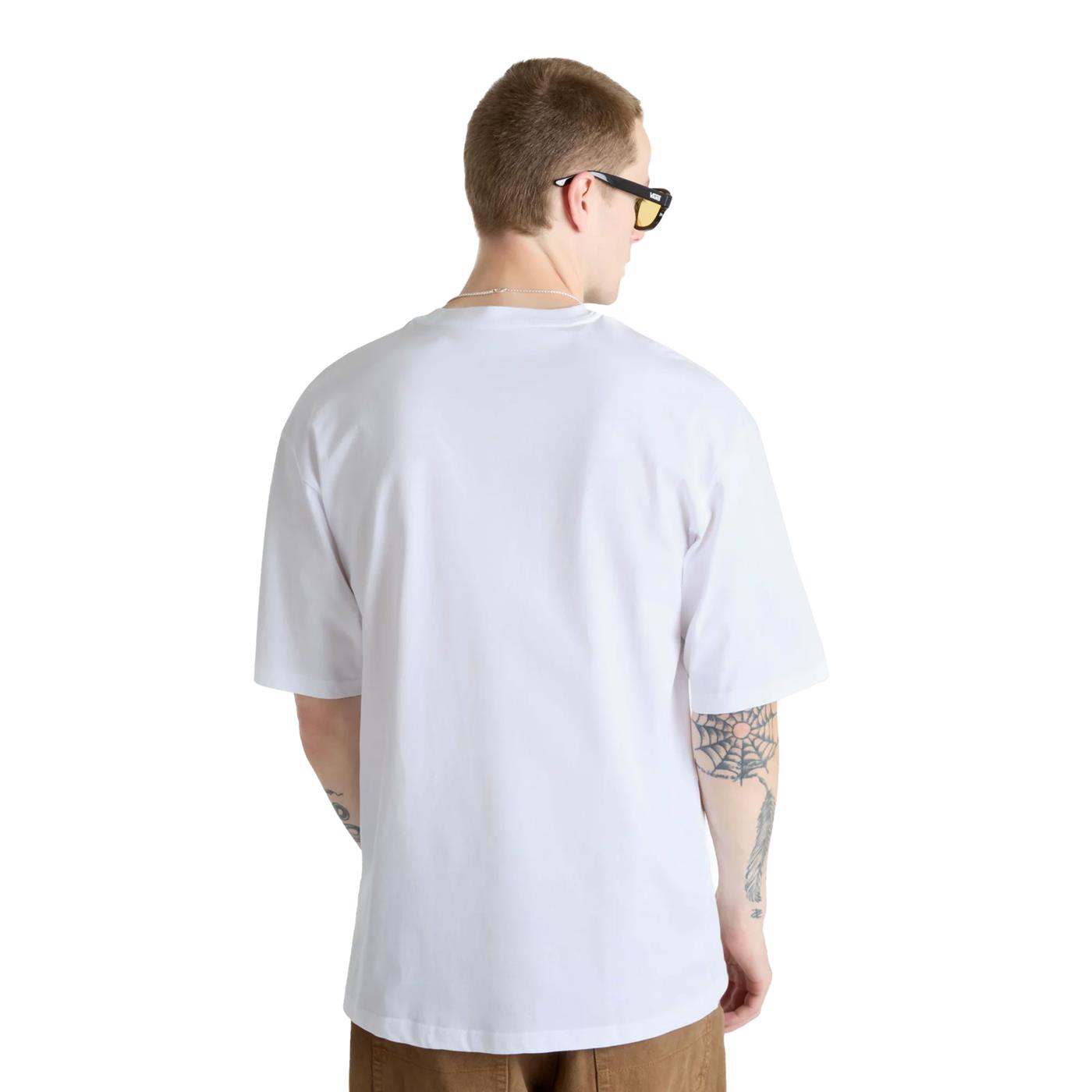 Vans Retro V SS Tee White - VN000HFZWHT1