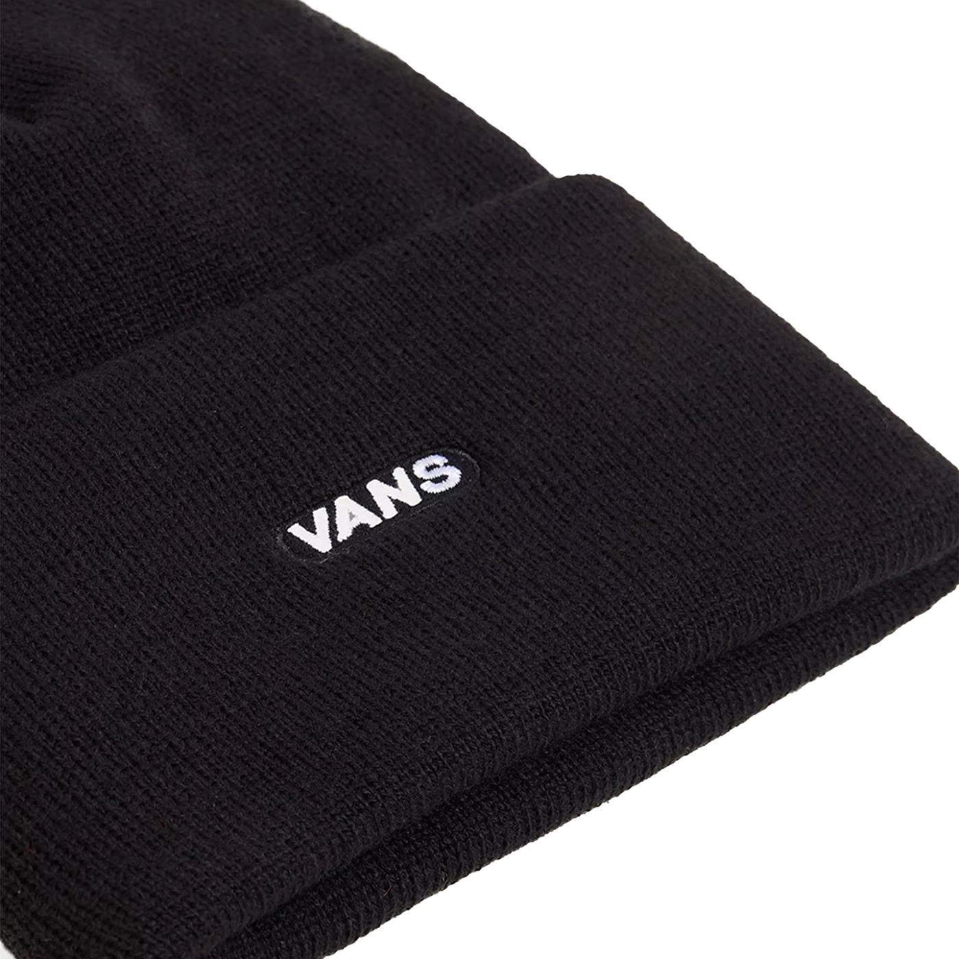 Vans Bagley Tall Cuff Beanie Black  - VN000HSTBLK1