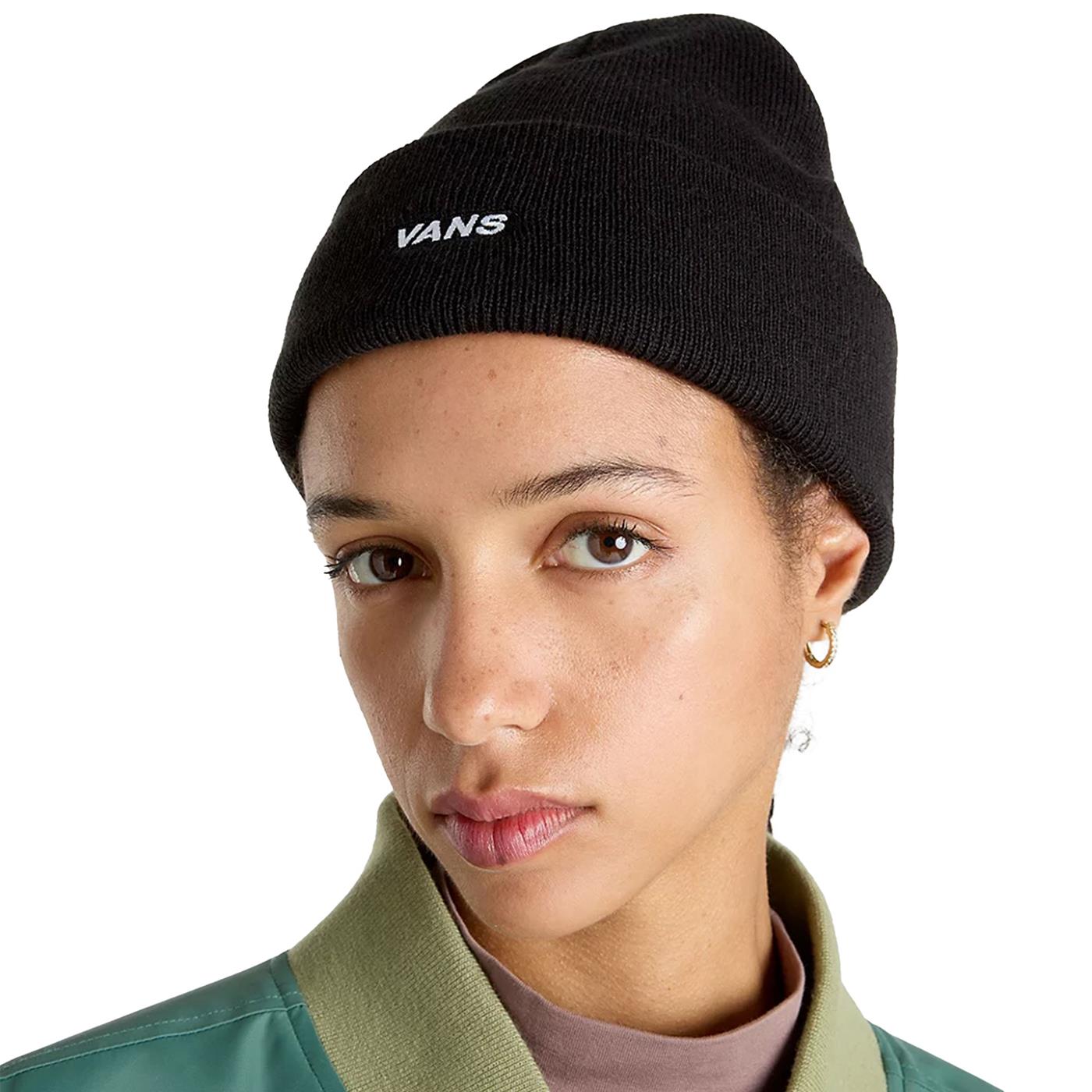 Vans Bagley Tall Cuff Beanie Black  - VN000HSTBLK1