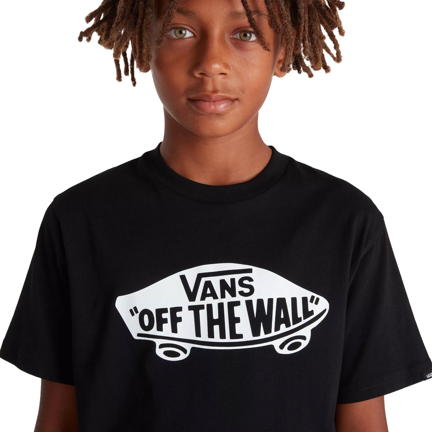 Vans Boys Style 76 SS Tee Preto - VN000IVEBLK1