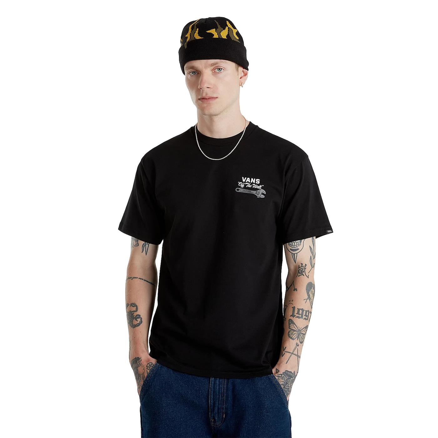 Vans Wrenched SS Tee Black - VN000J4CBLK1