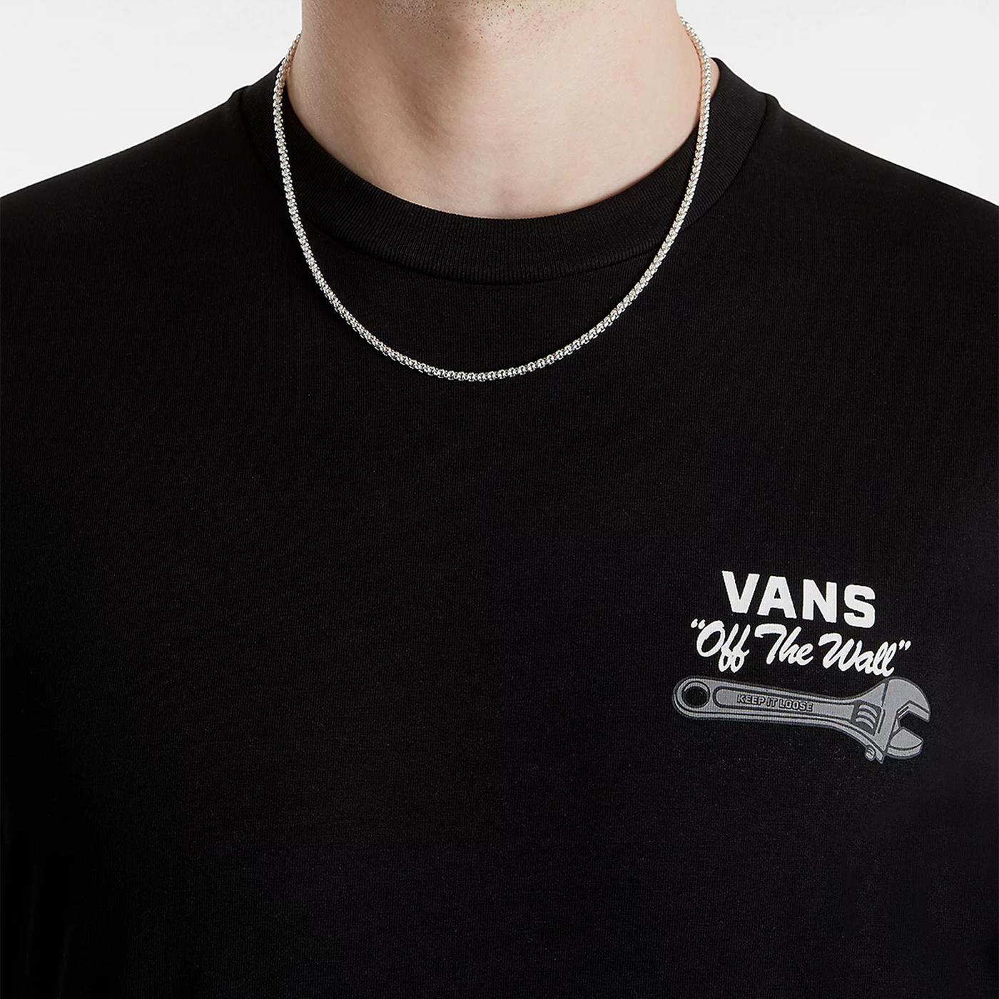 Vans Wrenched SS Tee Black - VN000J4CBLK1
