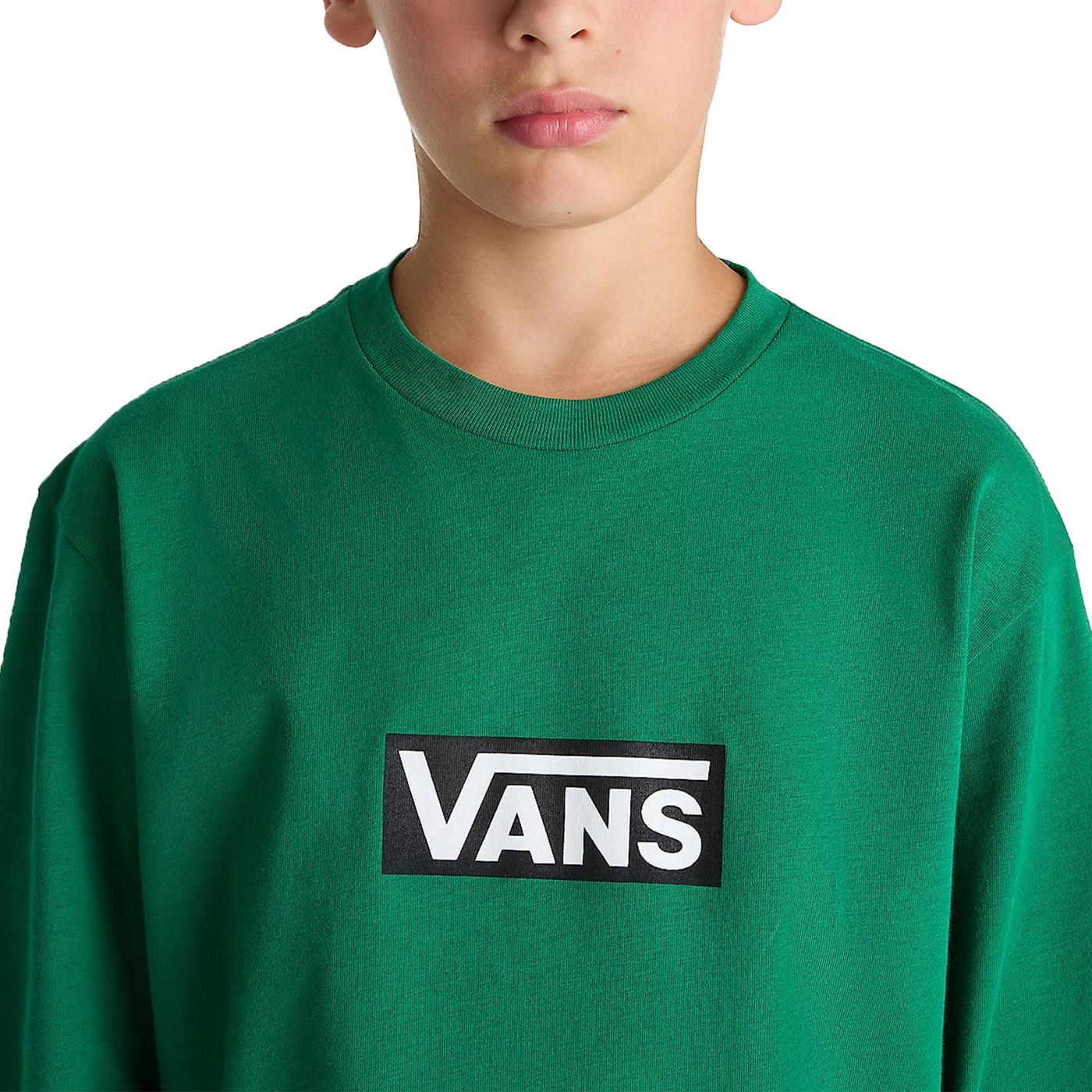 Vans Half Box LS Tee Verdant Green - VN000JCSJ5F1