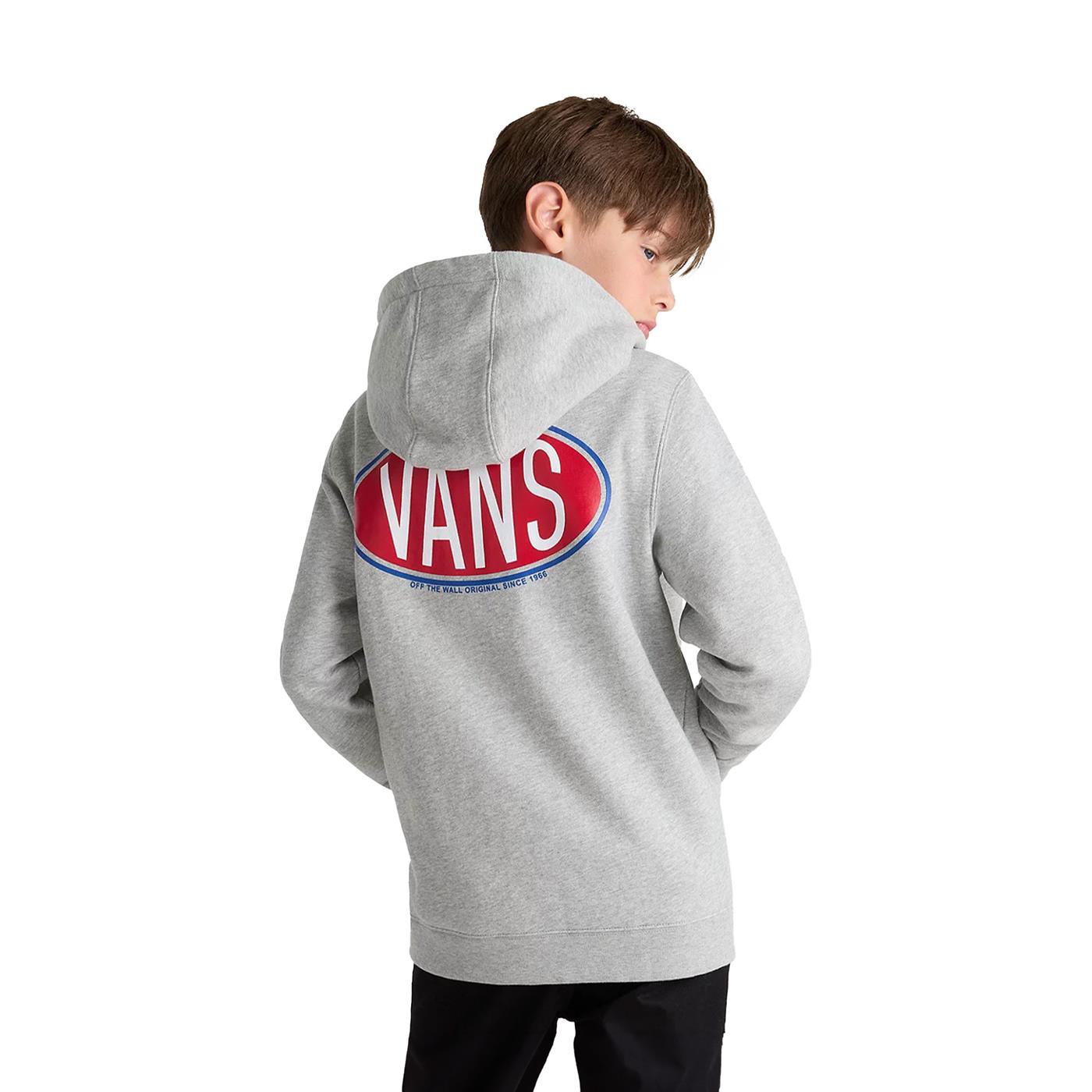 Vans Spray On FZ Hoodie Cement Heather - VN000JQ302F1