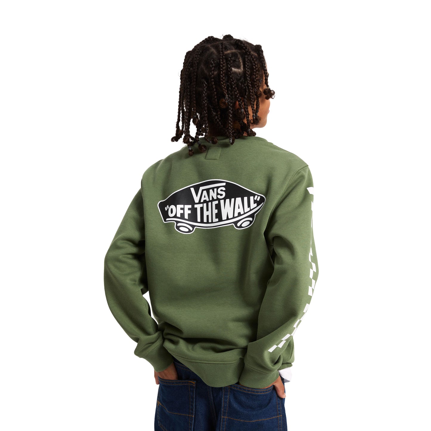 Vans Boys Exposition Check II Crew Pine Forest - VN000K98EN61