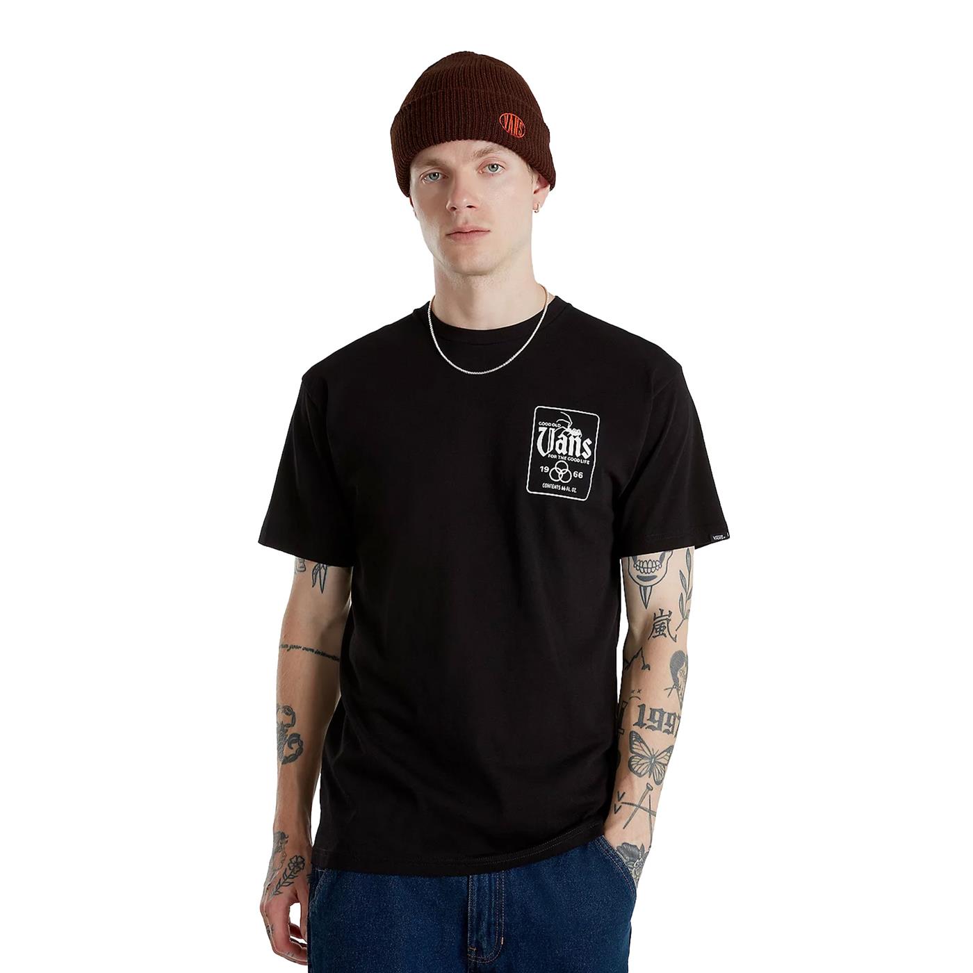 Vans Bucket List SS Tee Black - VN000KA2BLK1