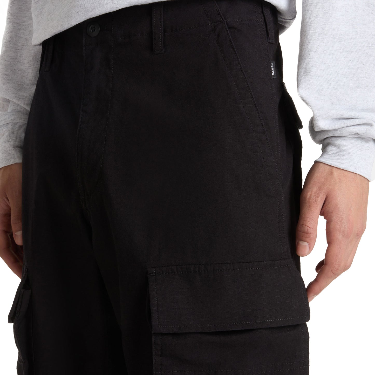 Vans Fatigue Cargo Loose Tapered Ripstop Pant Black - VN000M2ABLK1