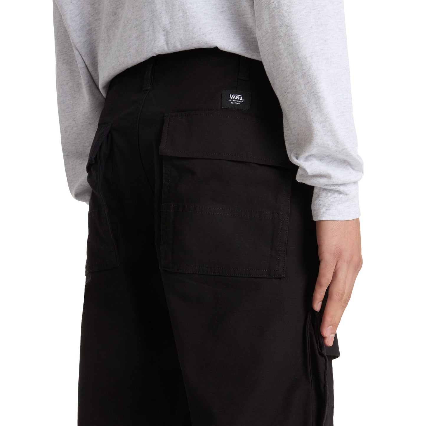 Vans Fatigue Cargo Loose Tapered Ripstop Pant Black - VN000M2ABLK1