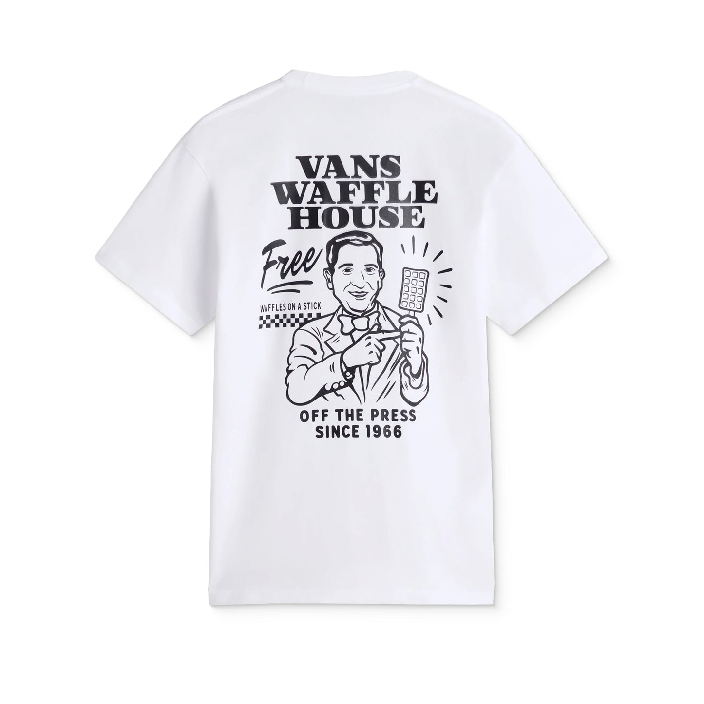 Vans Death Grip SS Tee White - VN000M5AWHT1