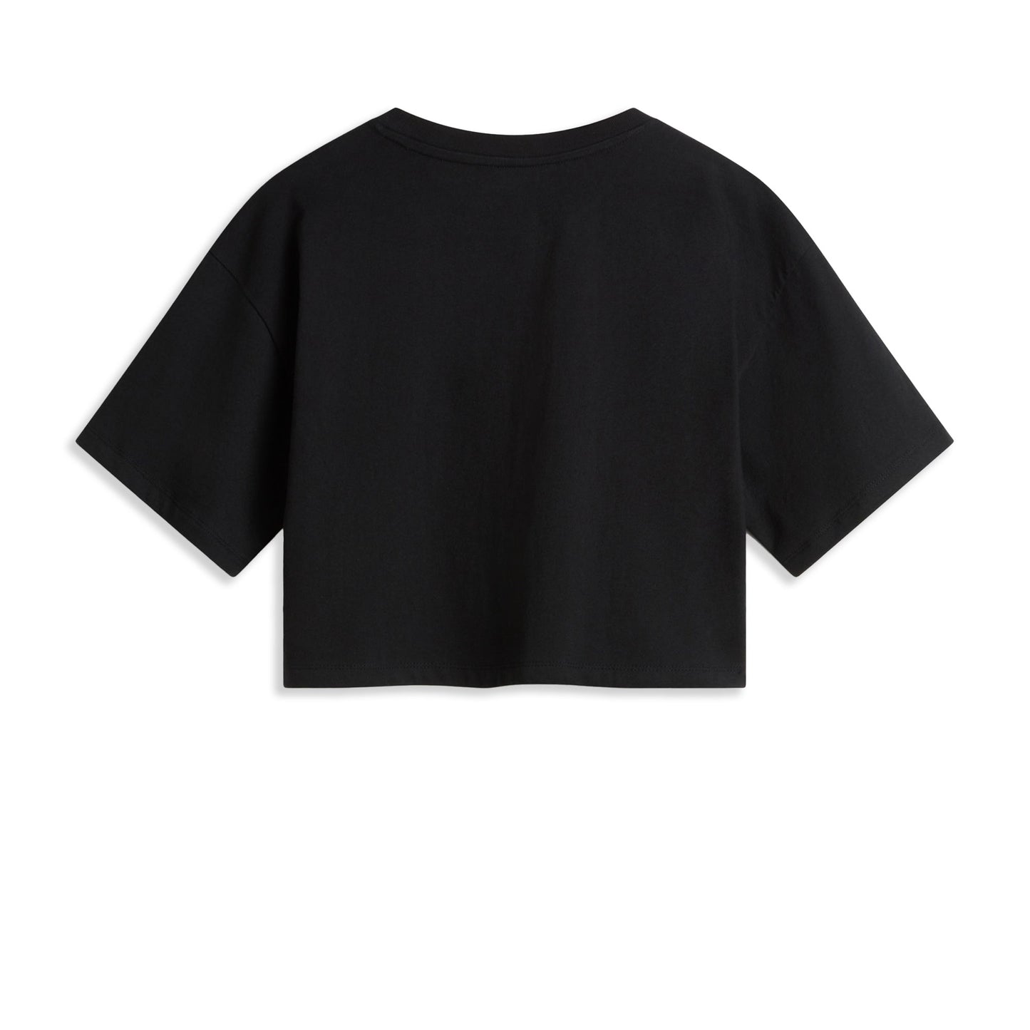 Vans Grinning Face SS Relax Crop Tee Black - VN000MC5BLK1