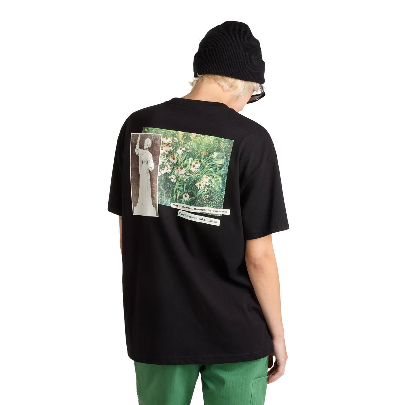 Vans Garden Oversized SS Tee Black  - VN000MCGBLK1