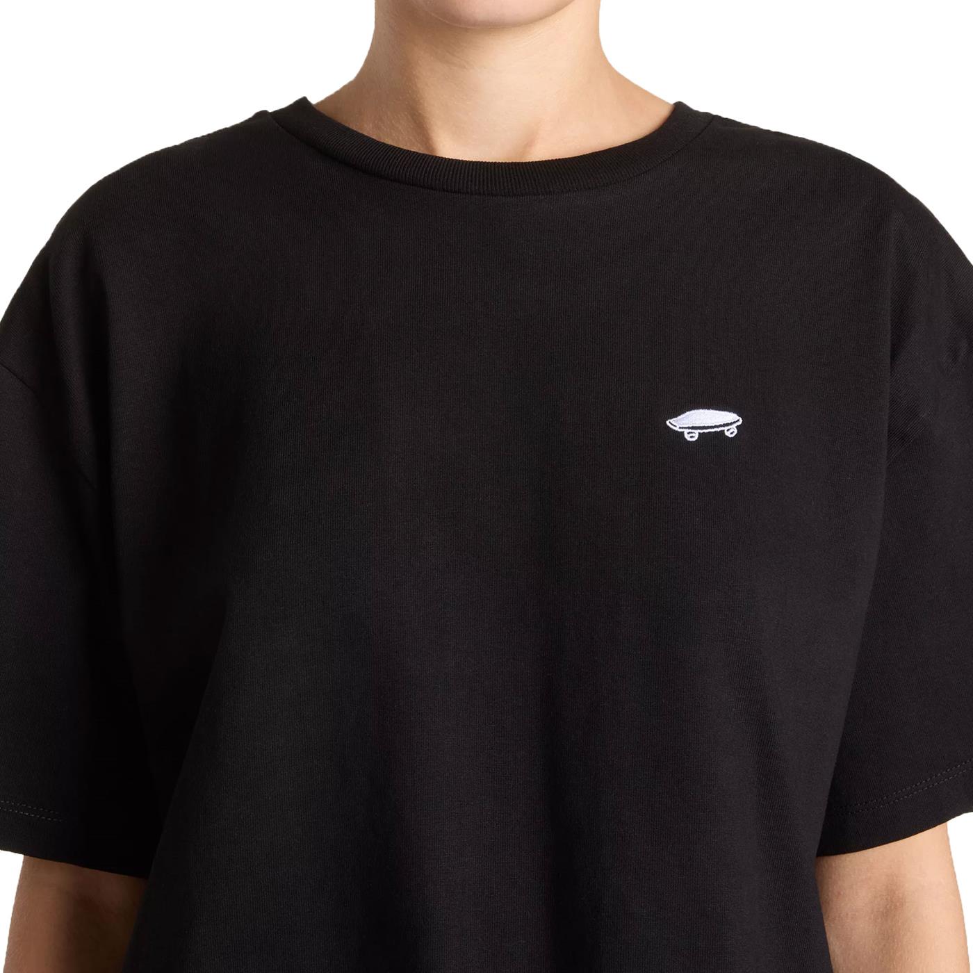 Vans W Salton Relax Crop SS Tee Black  - VN000P5QBLK1