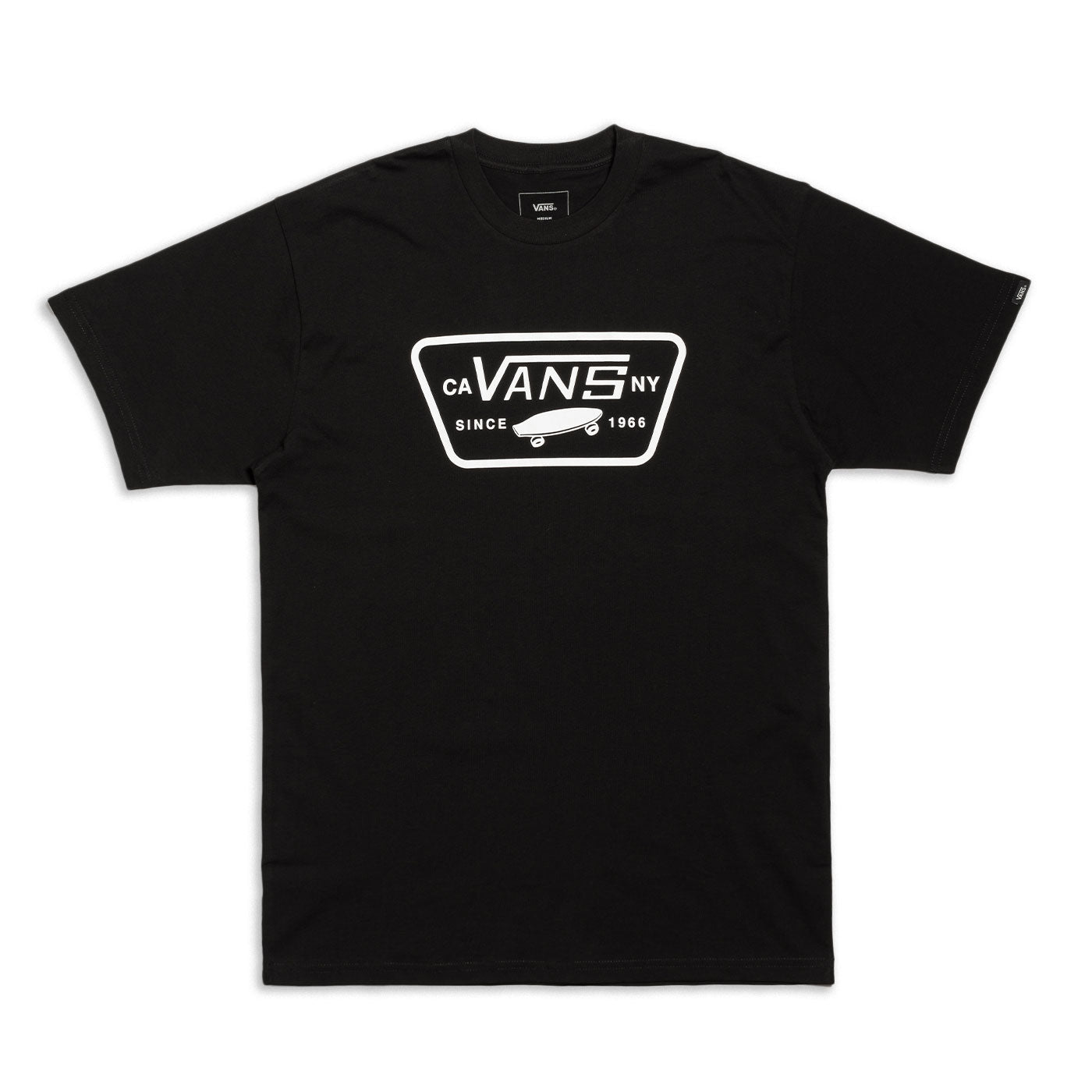 Vans Full Patch T-Shirt Black/White - VN000QN8Y28