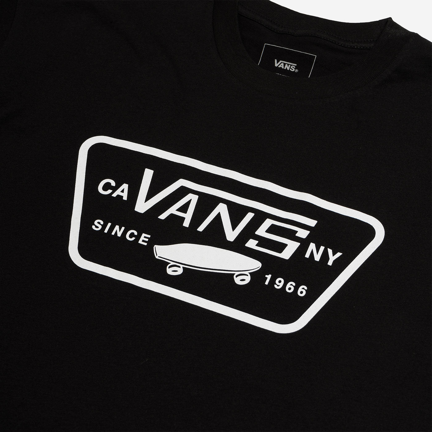 Vans Full Patch T-Shirt Black/White - VN000QN8Y28