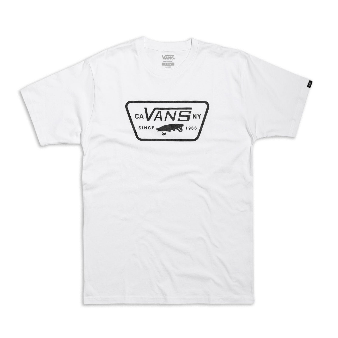 Vans Full Patch T-Shirt White/Black - VN000QN8YB2