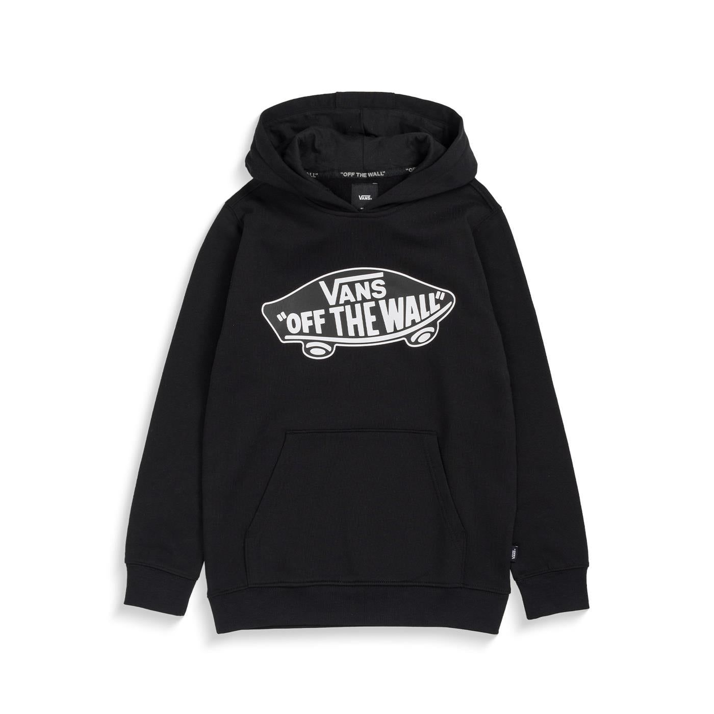 Vans Boys OTW Pullover Fleece Black/White Outline  - VN000SR9J1M