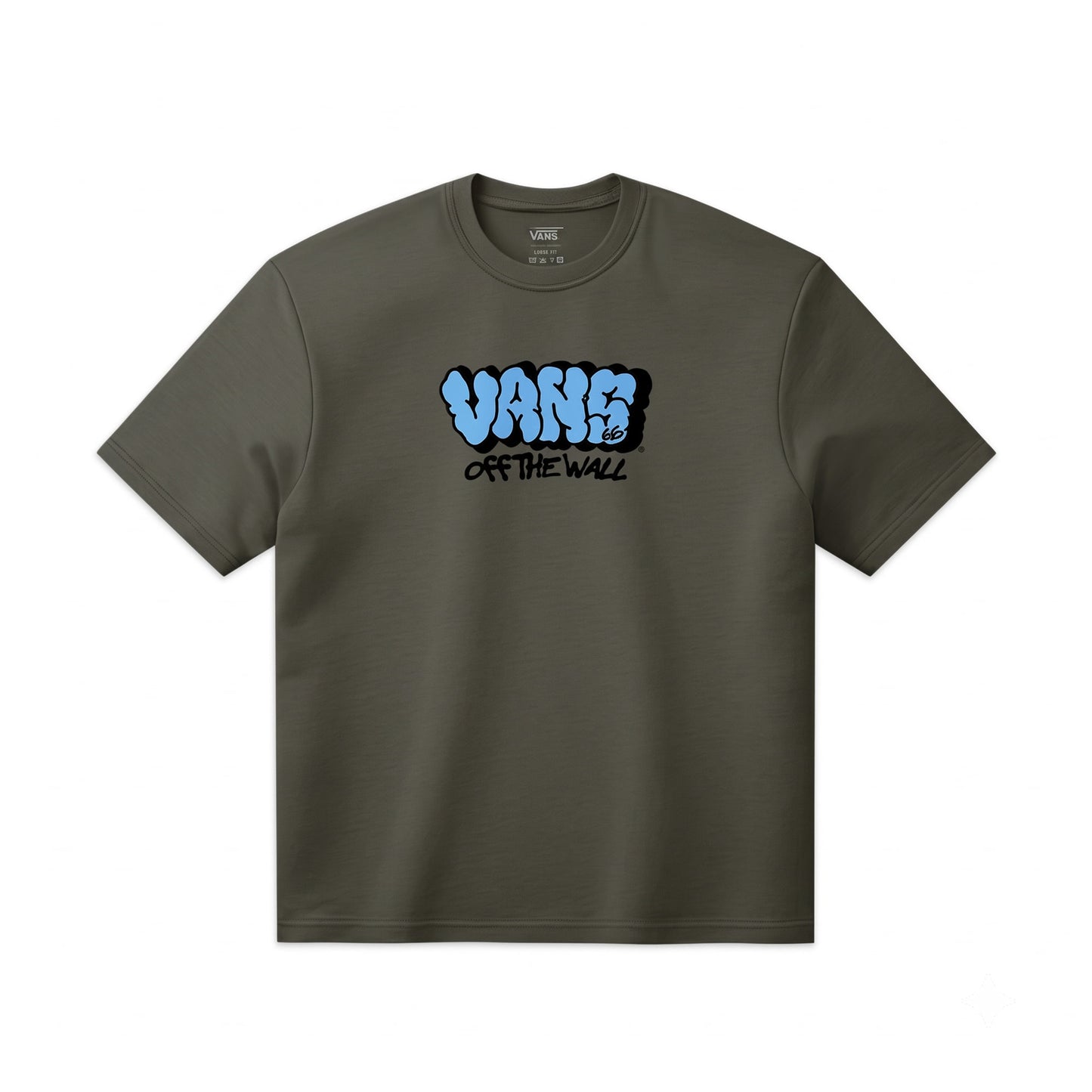 Vans Vans Graff Loose SS Tee Mossy Olive - VN000VYBFR11