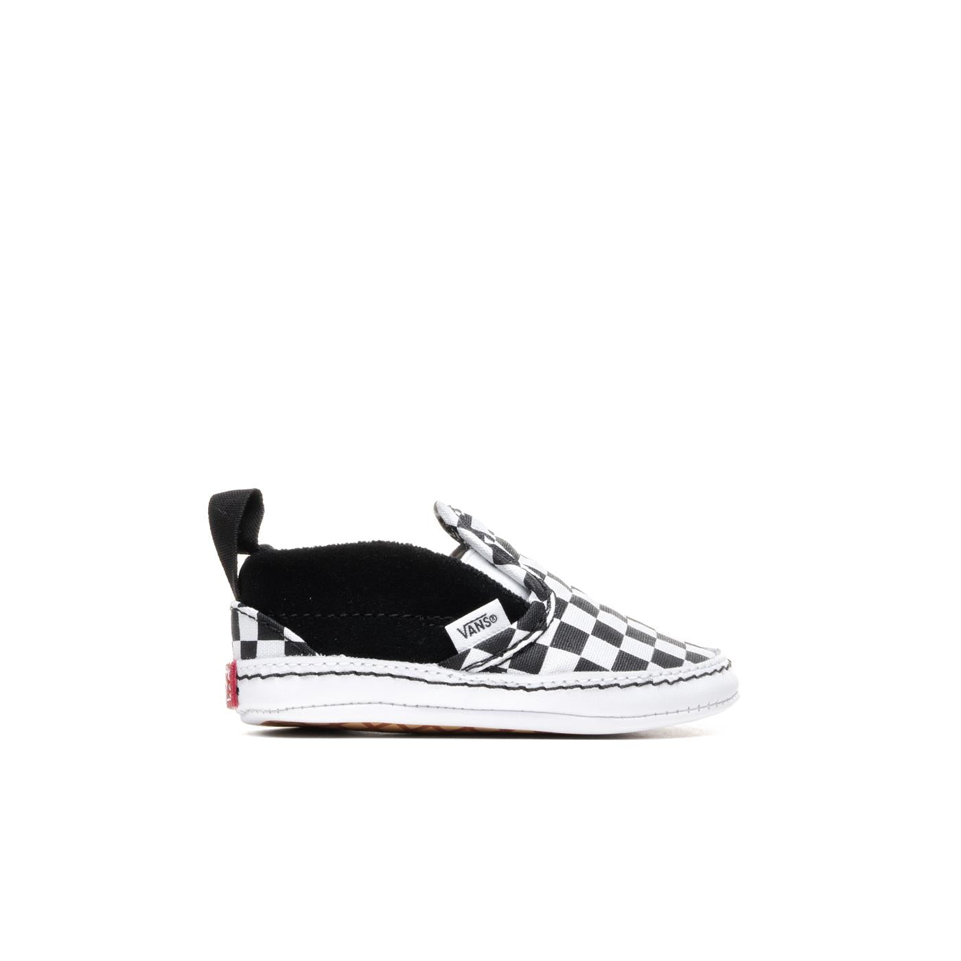 Vans Slip-On V Crib (Checker) Black/True White - VN0A2XSLFB71